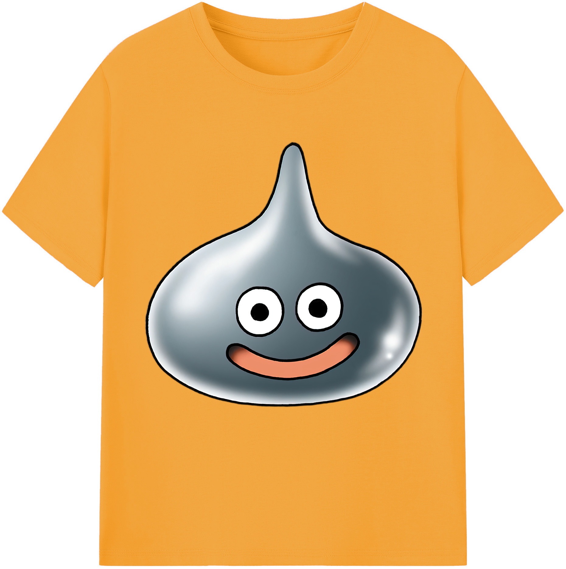 （画像用） ドラゴンクエスト Doragon Kuesuto Dragon Quest レディースカジュアルプリントTシャツ（綿100％）