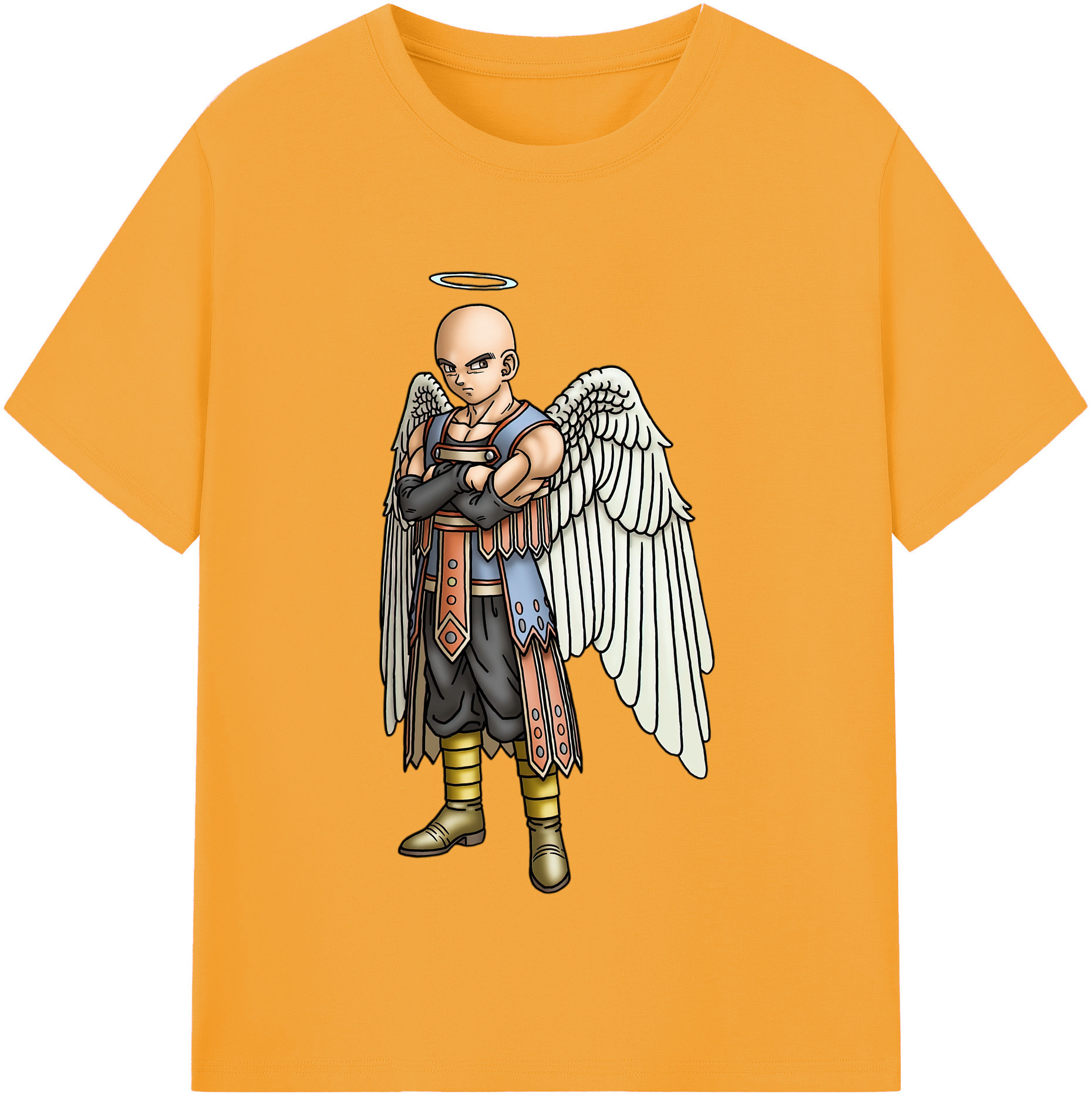 （画像用） ドラゴンクエスト Doragon Kuesuto Dragon Quest レディースカジュアルプリントTシャツ（綿100％）