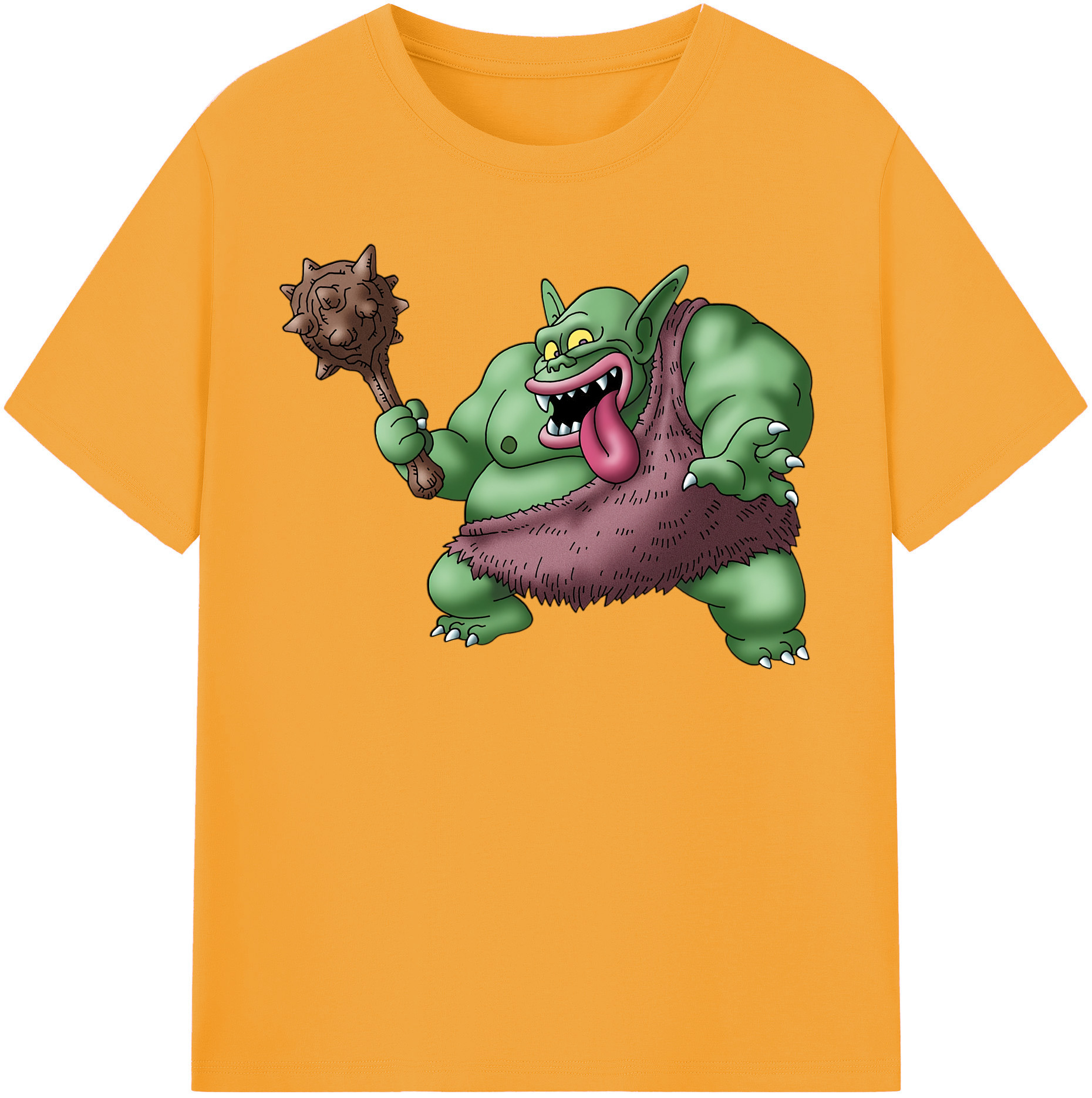 （画像用） ドラゴンクエスト Doragon Kuesuto Dragon Quest レディースカジュアルプリントTシャツ（綿100％）