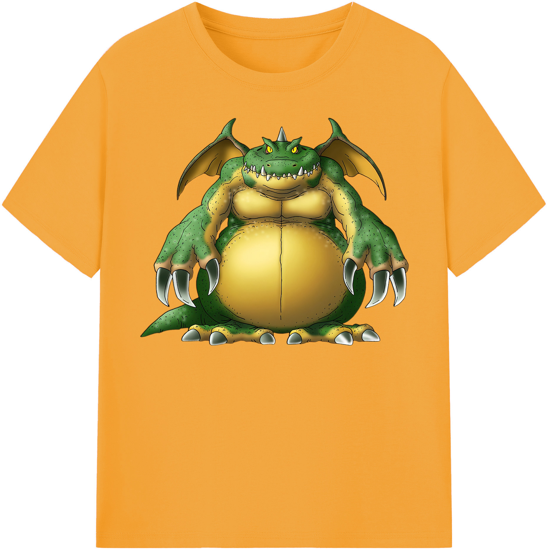 （画像用） ドラゴンクエスト Doragon Kuesuto Dragon Quest レディースカジュアルプリントTシャツ（綿100％）