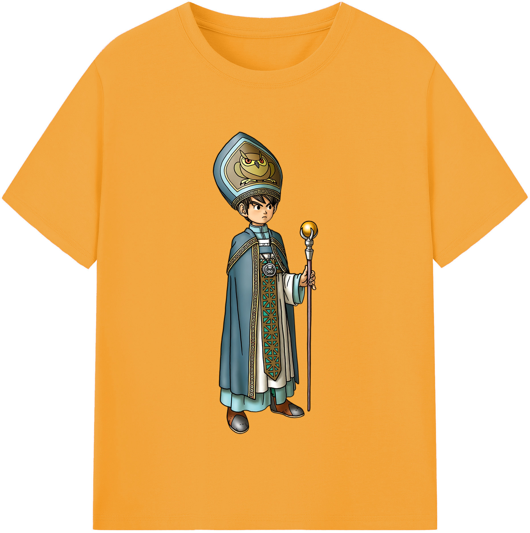 （画像用） ドラゴンクエスト Doragon Kuesuto Dragon Quest レディースカジュアルプリントTシャツ（綿100％）