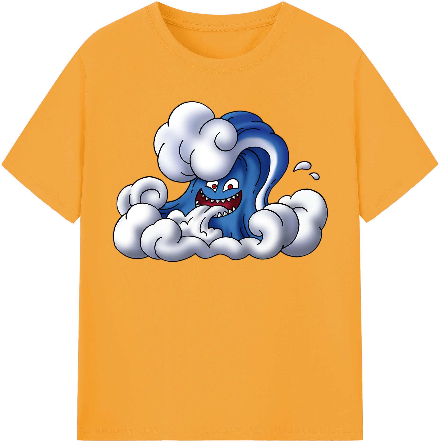 （画像用） ドラゴンクエスト Doragon Kuesuto Dragon Quest レディースカジュアルプリントTシャツ（綿100％）