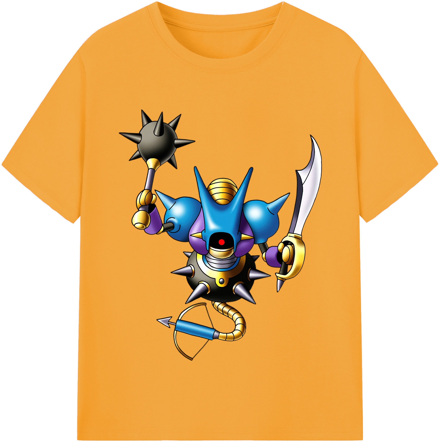 （画像用） ドラゴンクエスト Doragon Kuesuto Dragon Quest レディースカジュアルプリントTシャツ（綿100％）