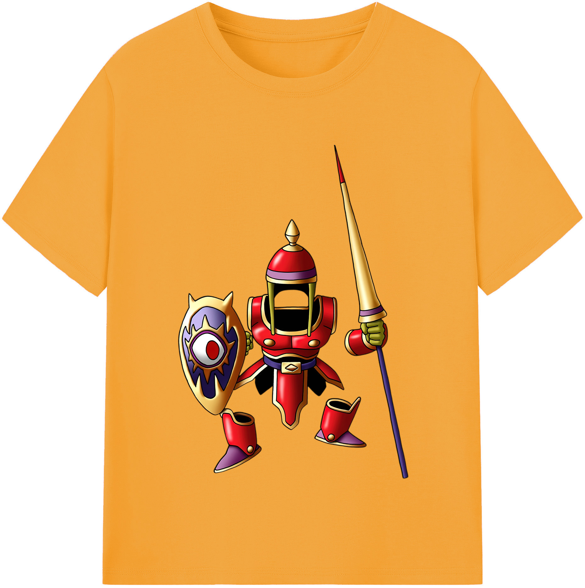 （画像用） ドラゴンクエスト Doragon Kuesuto Dragon Quest レディースカジュアルプリントTシャツ（綿100％）