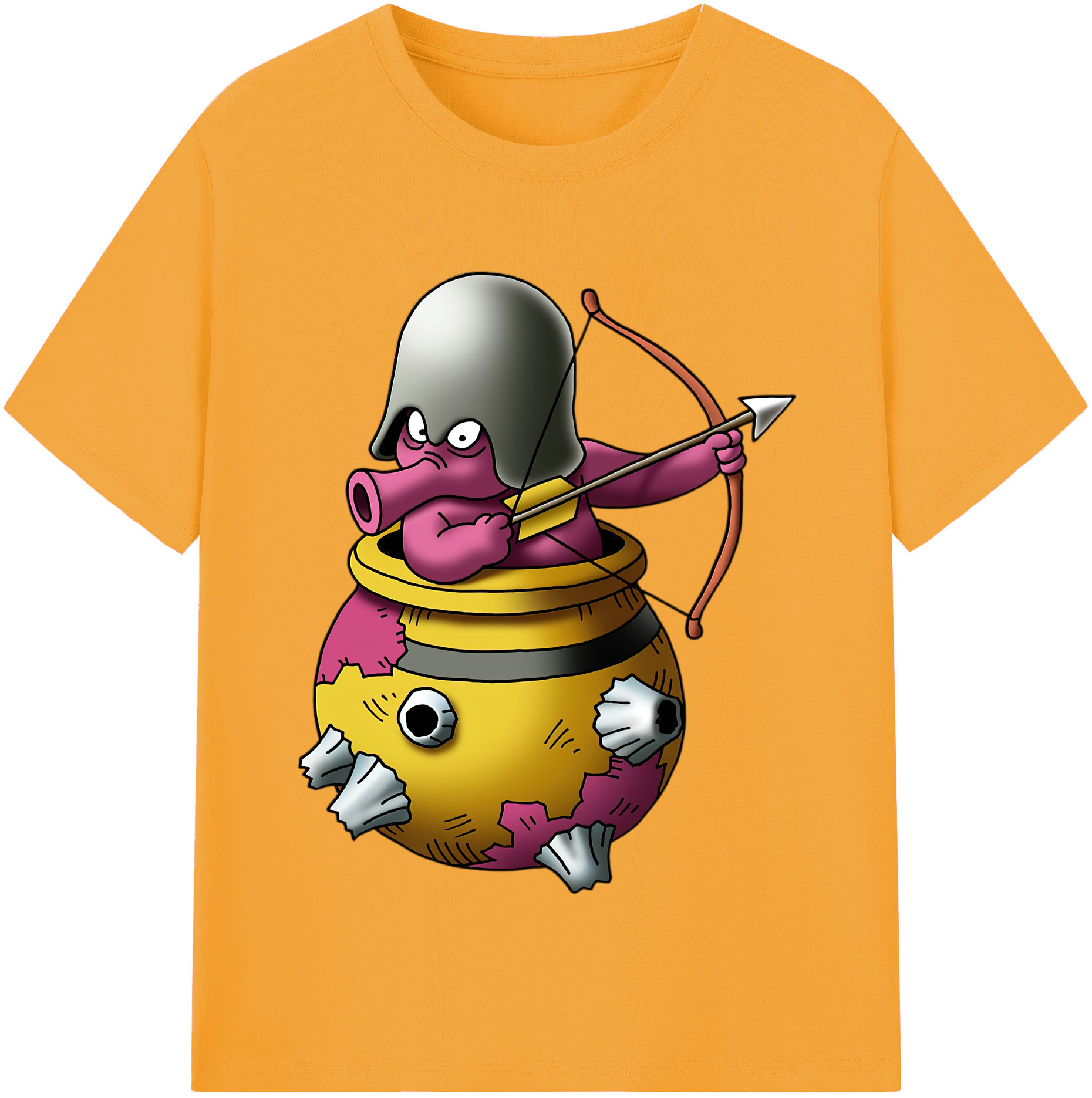 （画像用） ドラゴンクエスト Doragon Kuesuto Dragon Quest レディースカジュアルプリントTシャツ（綿100％）