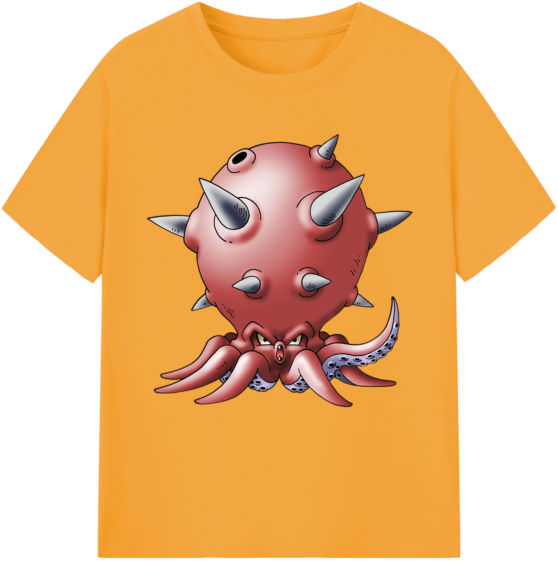 （画像用） ドラゴンクエスト Doragon Kuesuto Dragon Quest レディースカジュアルプリントTシャツ（綿100％）