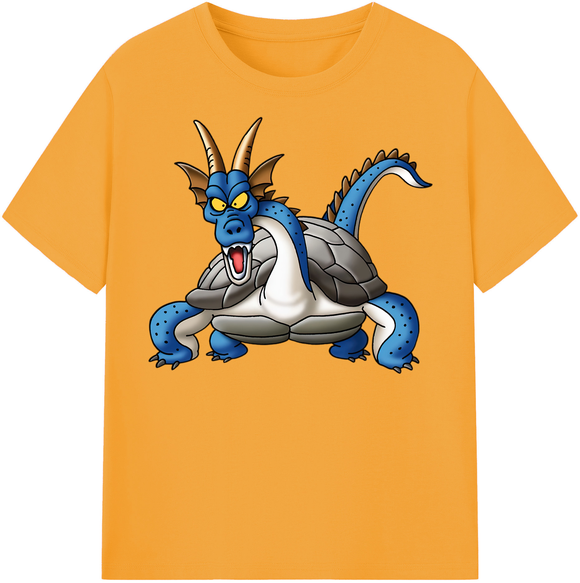 （画像用） ドラゴンクエスト Doragon Kuesuto Dragon Quest レディースカジュアルプリントTシャツ（綿100％）