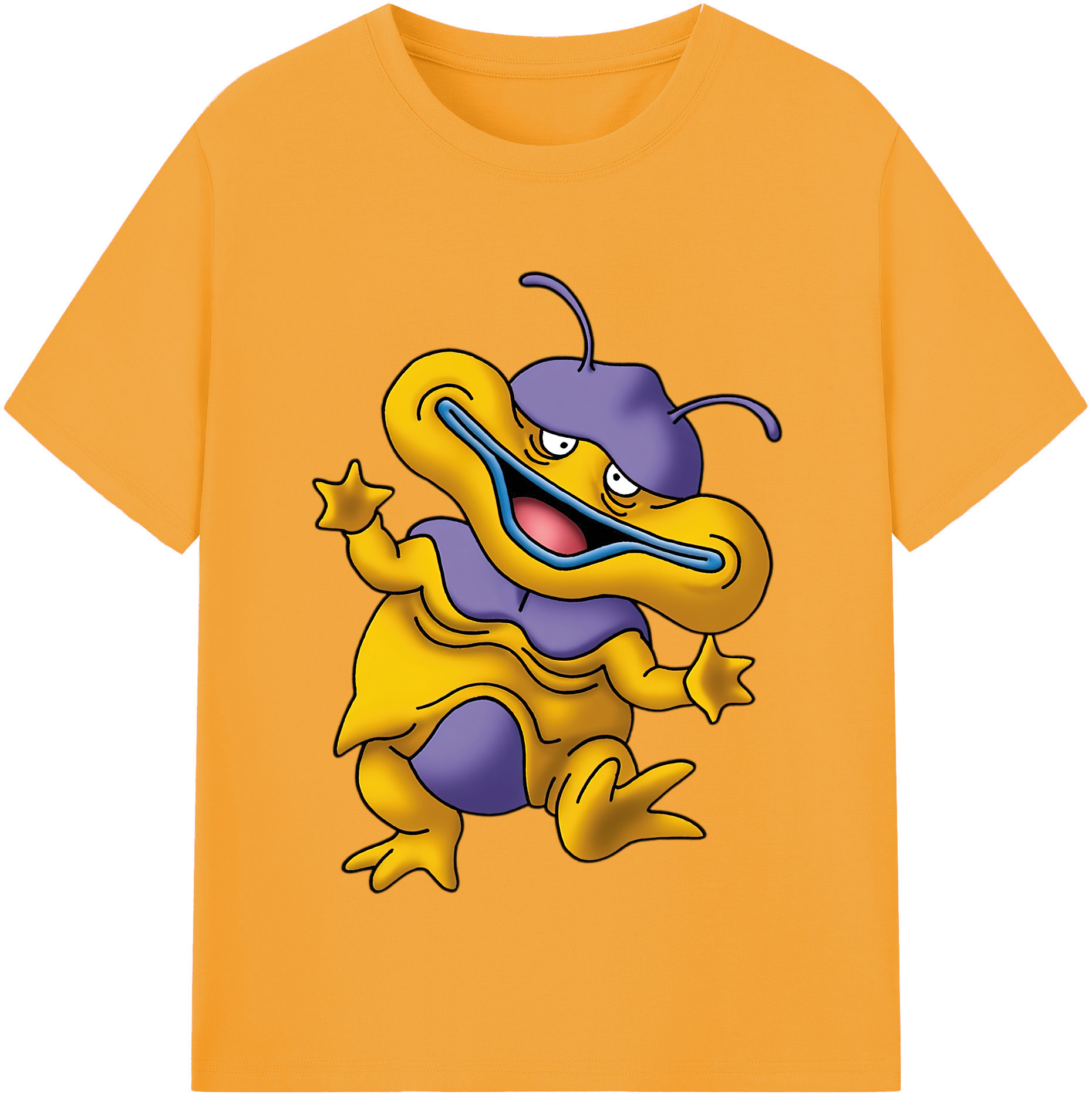 （画像用） ドラゴンクエスト Doragon Kuesuto Dragon Quest レディースカジュアルプリントTシャツ（綿100％）