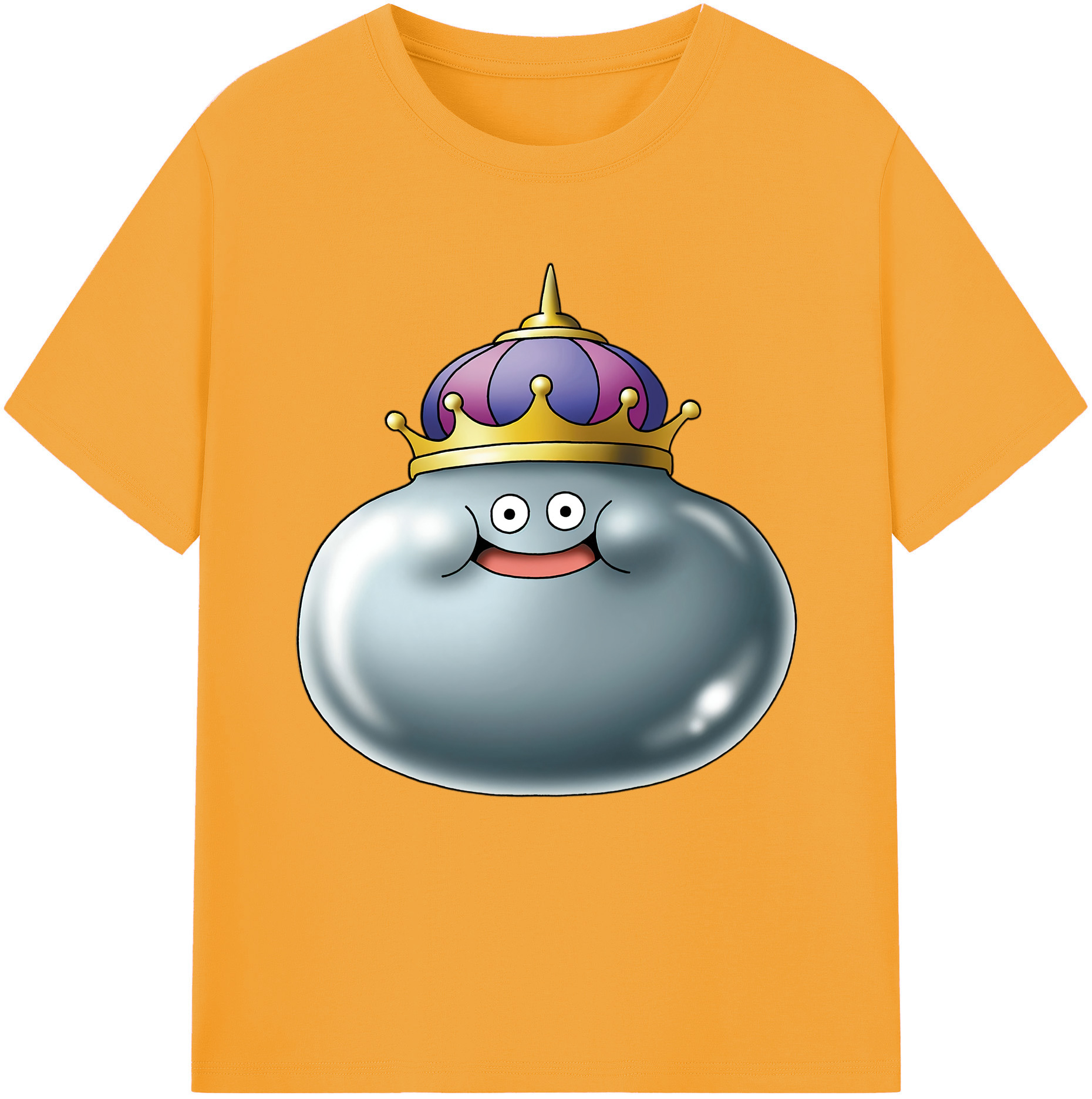 （画像用） ドラゴンクエスト Doragon Kuesuto Dragon Quest レディースカジュアルプリントTシャツ（綿100％）