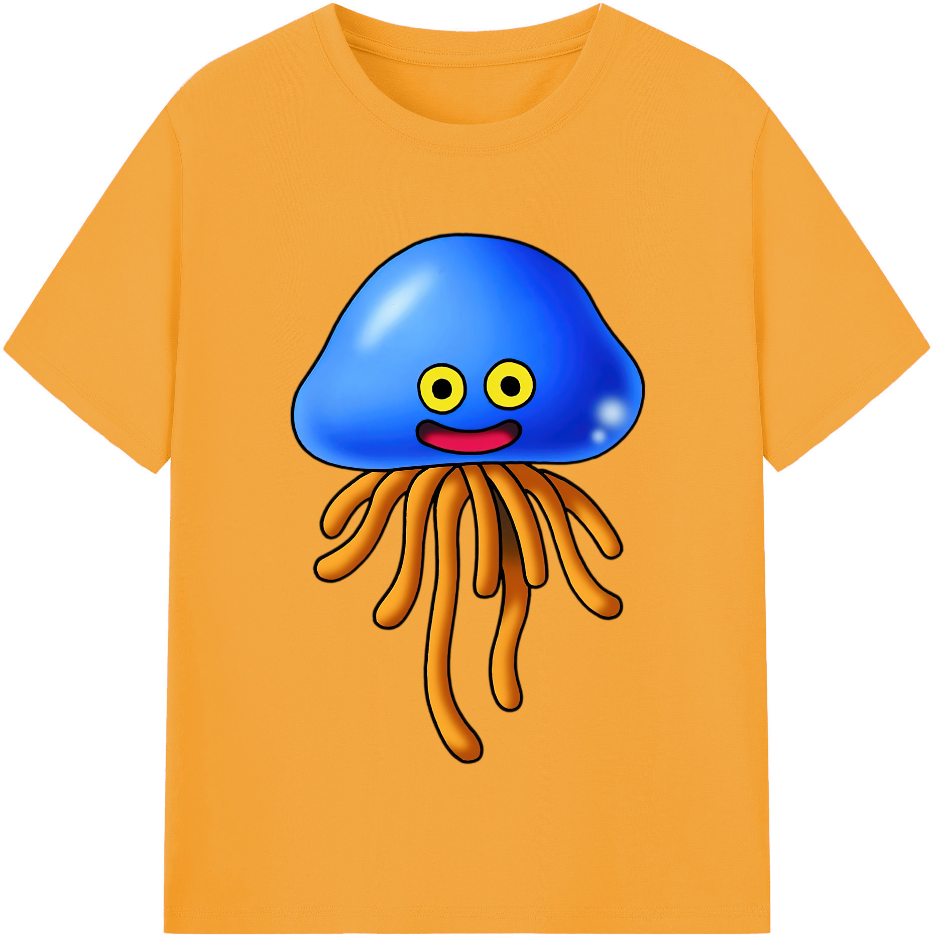 （画像用） ドラゴンクエスト Doragon Kuesuto Dragon Quest レディースカジュアルプリントTシャツ（綿100％）