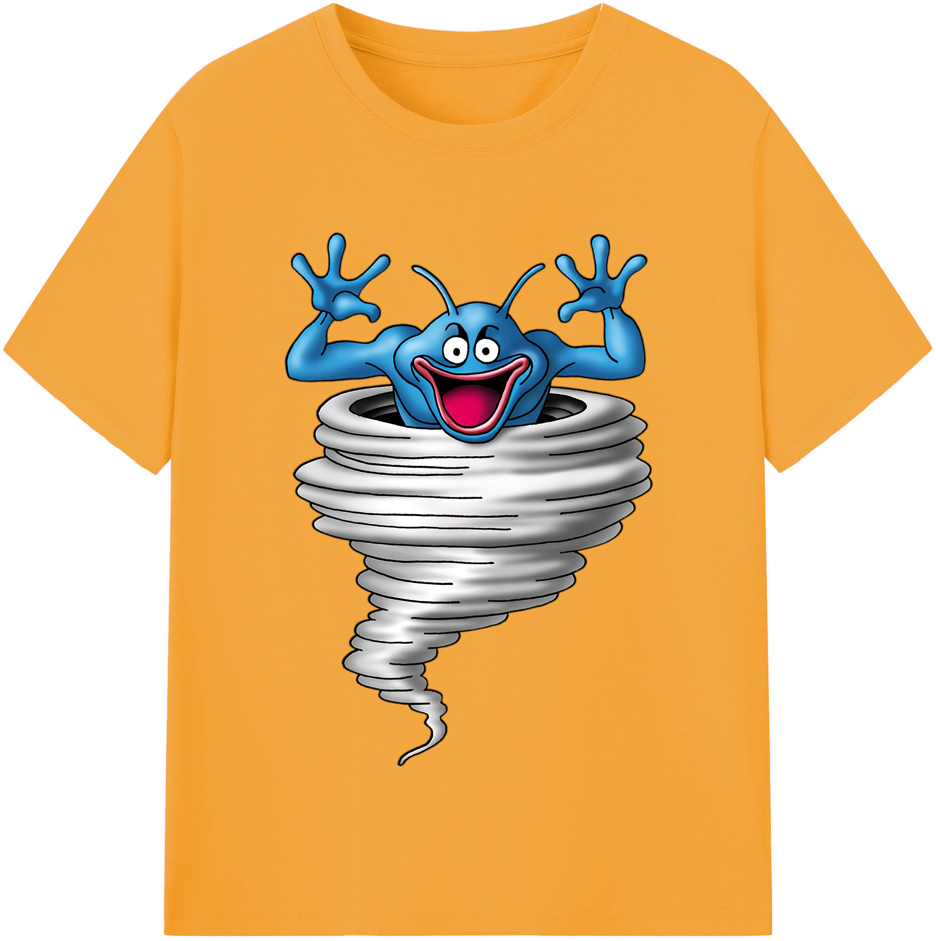 （画像用） ドラゴンクエスト Doragon Kuesuto Dragon Quest レディースカジュアルプリントTシャツ（綿100％）