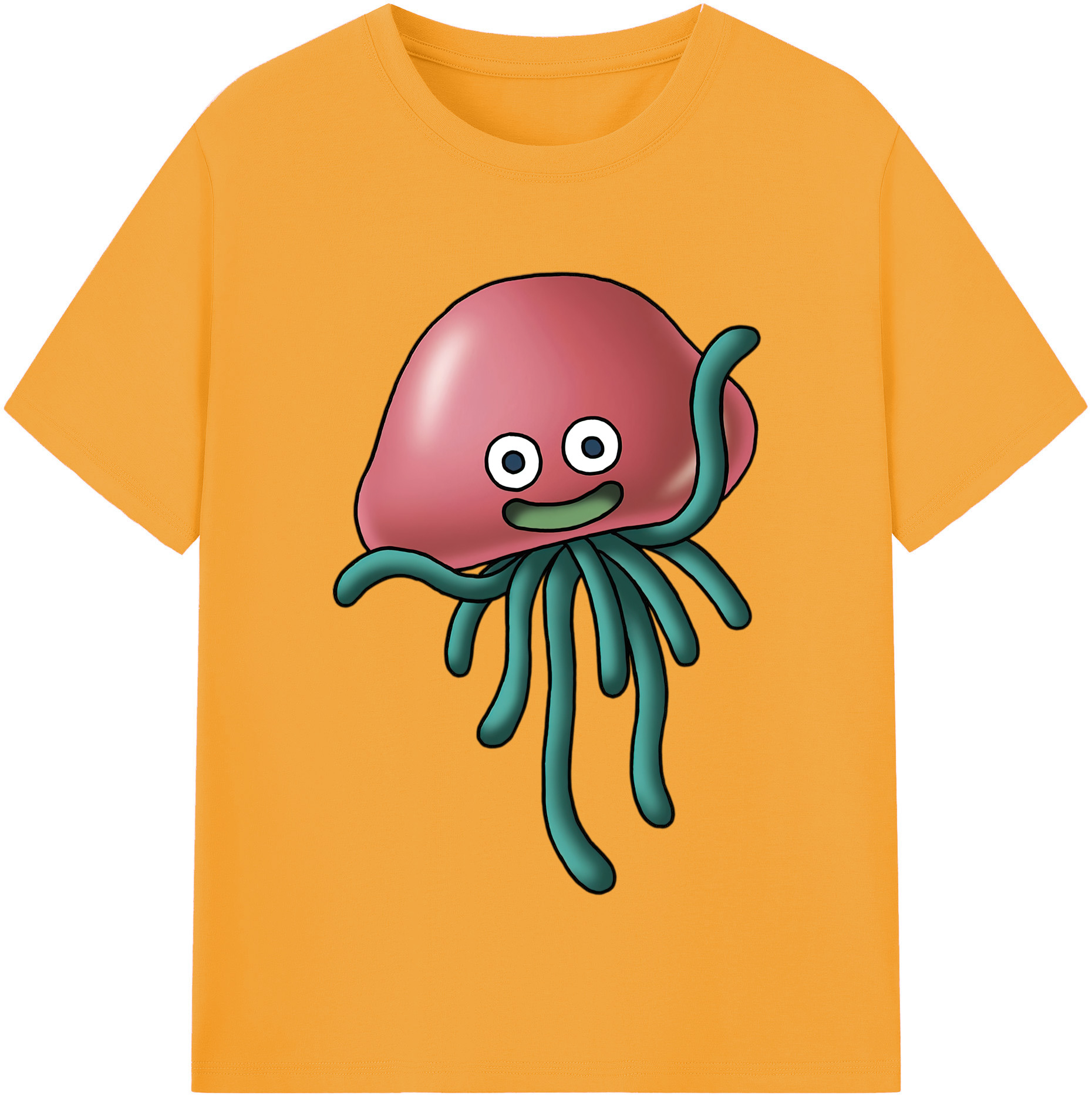 （画像用） ドラゴンクエスト Doragon Kuesuto Dragon Quest レディースカジュアルプリントTシャツ（綿100％）