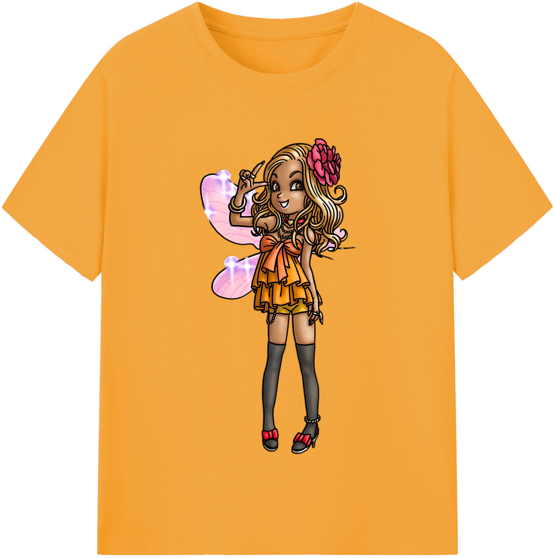 （画像用） ドラゴンクエスト Doragon Kuesuto Dragon Quest レディースカジュアルプリントTシャツ（綿100％）