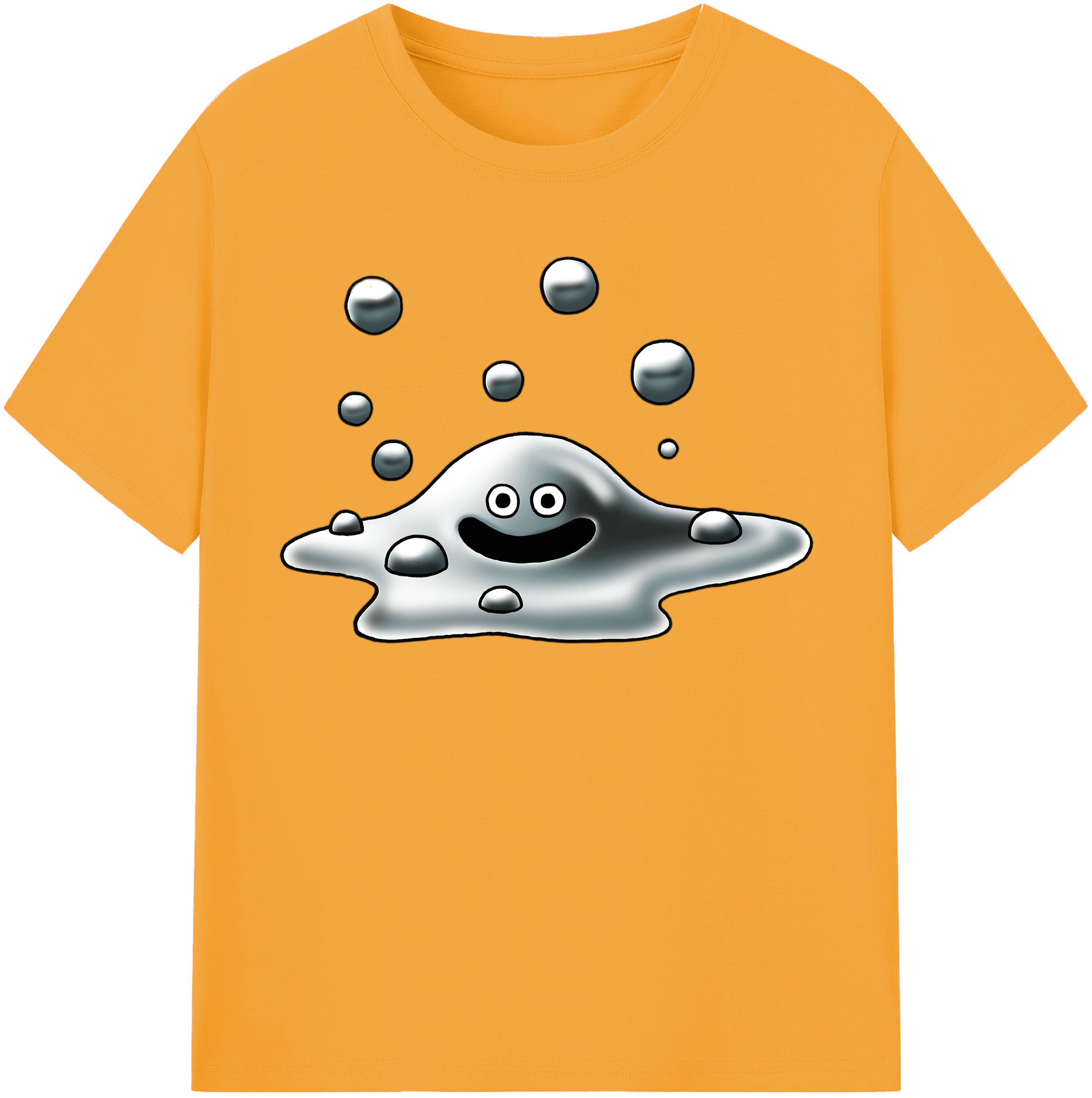 （画像用） ドラゴンクエスト Doragon Kuesuto Dragon Quest レディースカジュアルプリントTシャツ（綿100％）