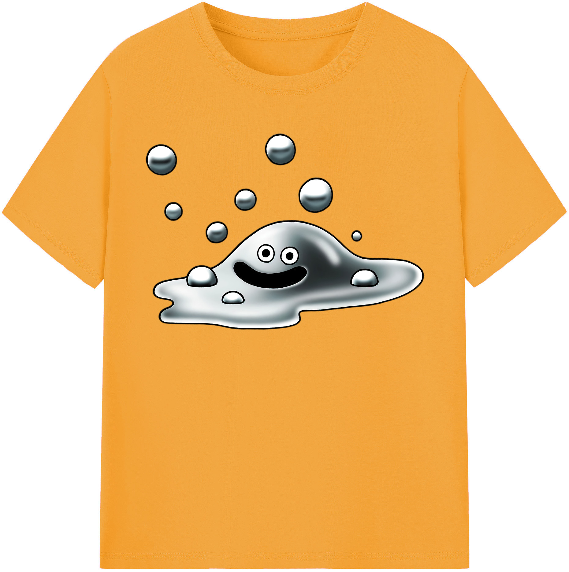 （画像用） ドラゴンクエスト Doragon Kuesuto Dragon Quest レディースカジュアルプリントTシャツ（綿100％）