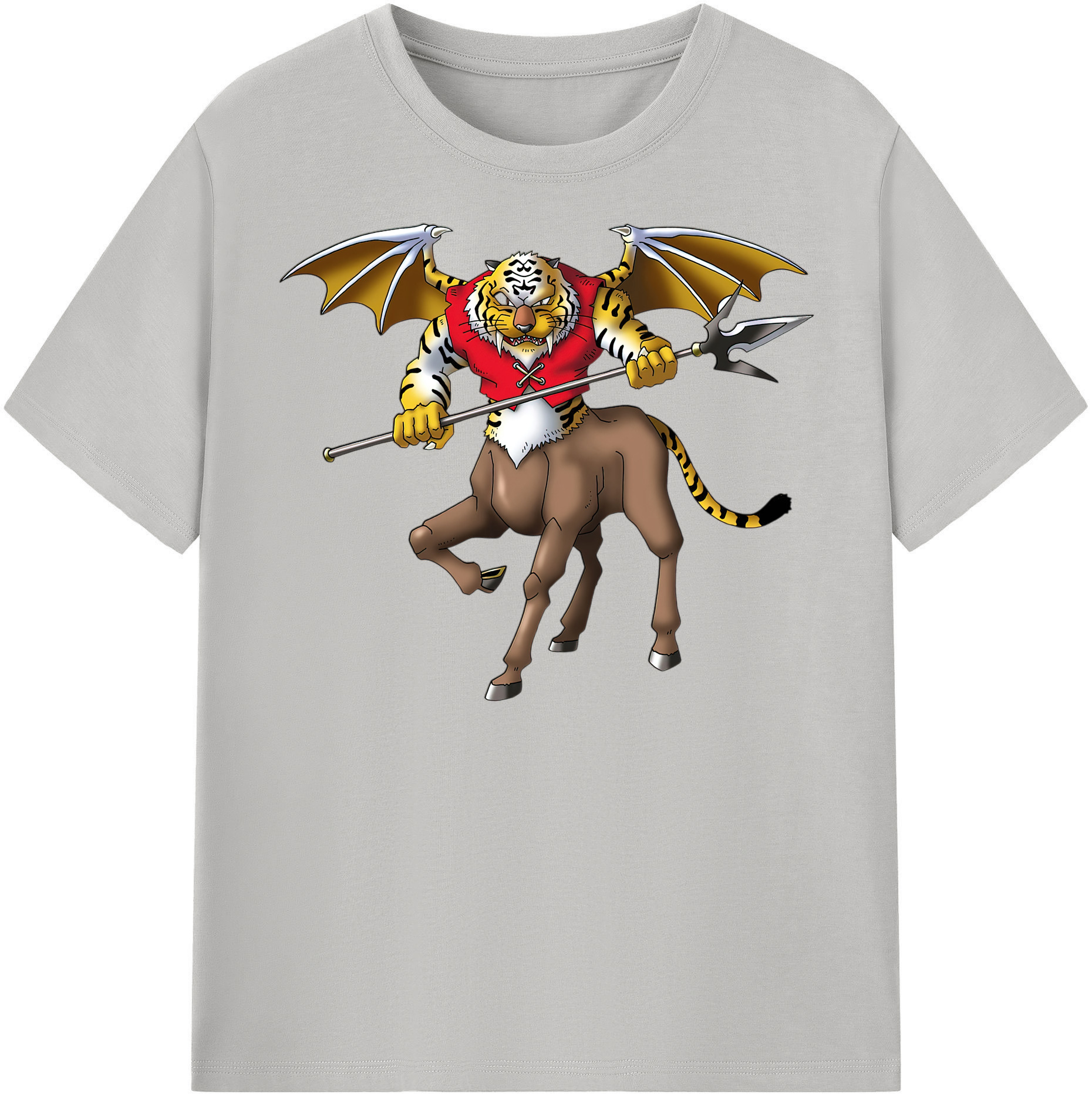 （画像用） ドラゴンクエスト Doragon Kuesuto Dragon Quest レディースカジュアルプリントTシャツ（綿100％）