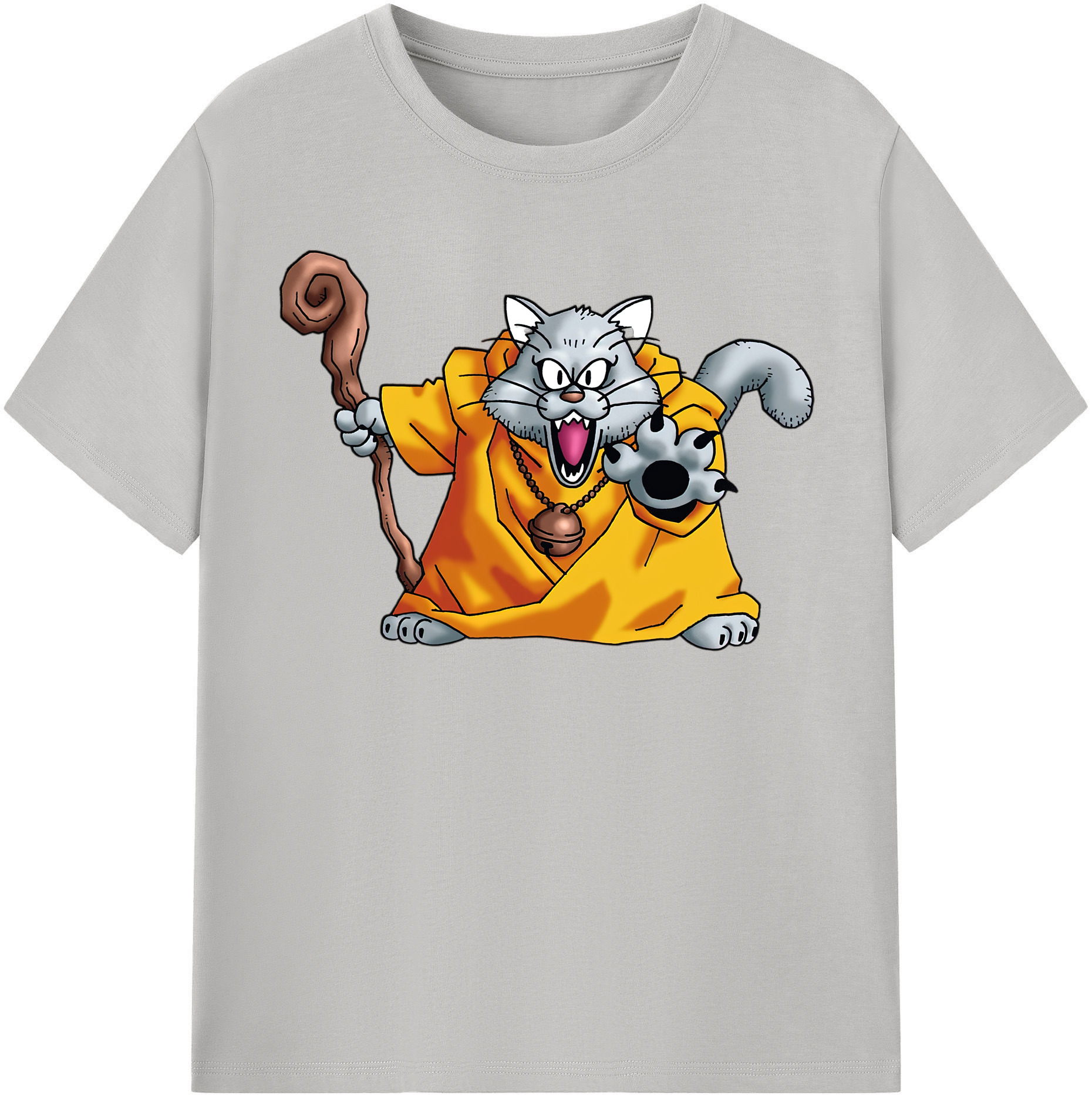（画像用） ドラゴンクエスト Doragon Kuesuto Dragon Quest レディースカジュアルプリントTシャツ（綿100％）