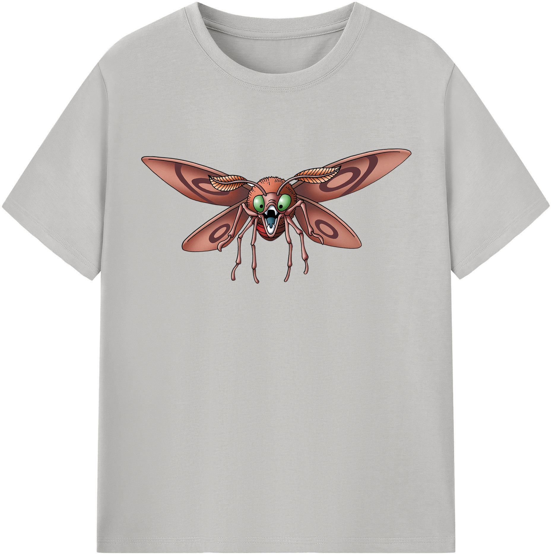（画像用） ドラゴンクエスト Doragon Kuesuto Dragon Quest レディースカジュアルプリントTシャツ（綿100％）