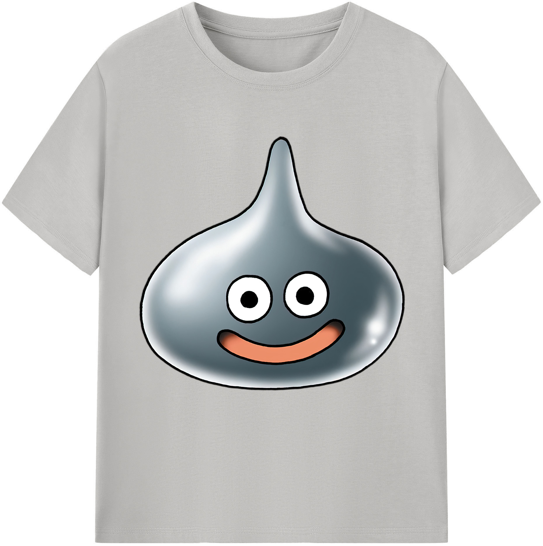 （画像用） ドラゴンクエスト Doragon Kuesuto Dragon Quest レディースカジュアルプリントTシャツ（綿100％）