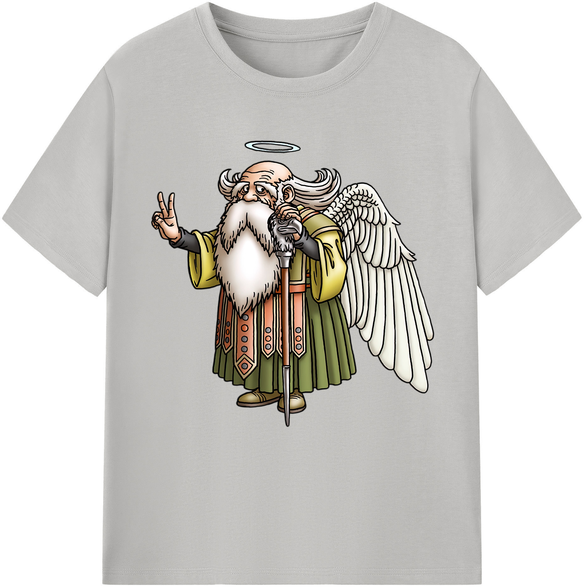 （画像用） ドラゴンクエスト Doragon Kuesuto Dragon Quest レディースカジュアルプリントTシャツ（綿100％）