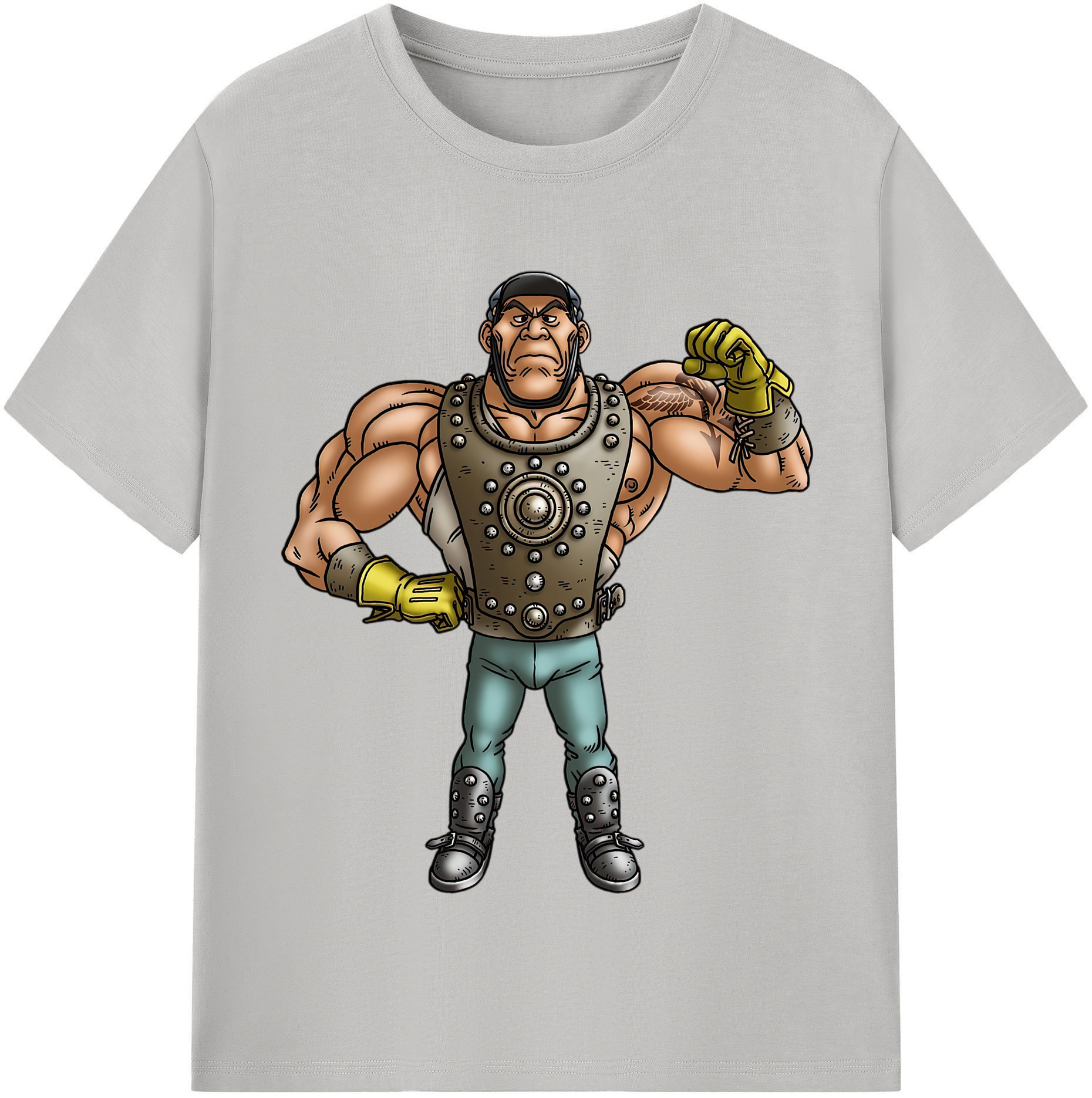 （画像用） ドラゴンクエスト Doragon Kuesuto Dragon Quest レディースカジュアルプリントTシャツ（綿100％）