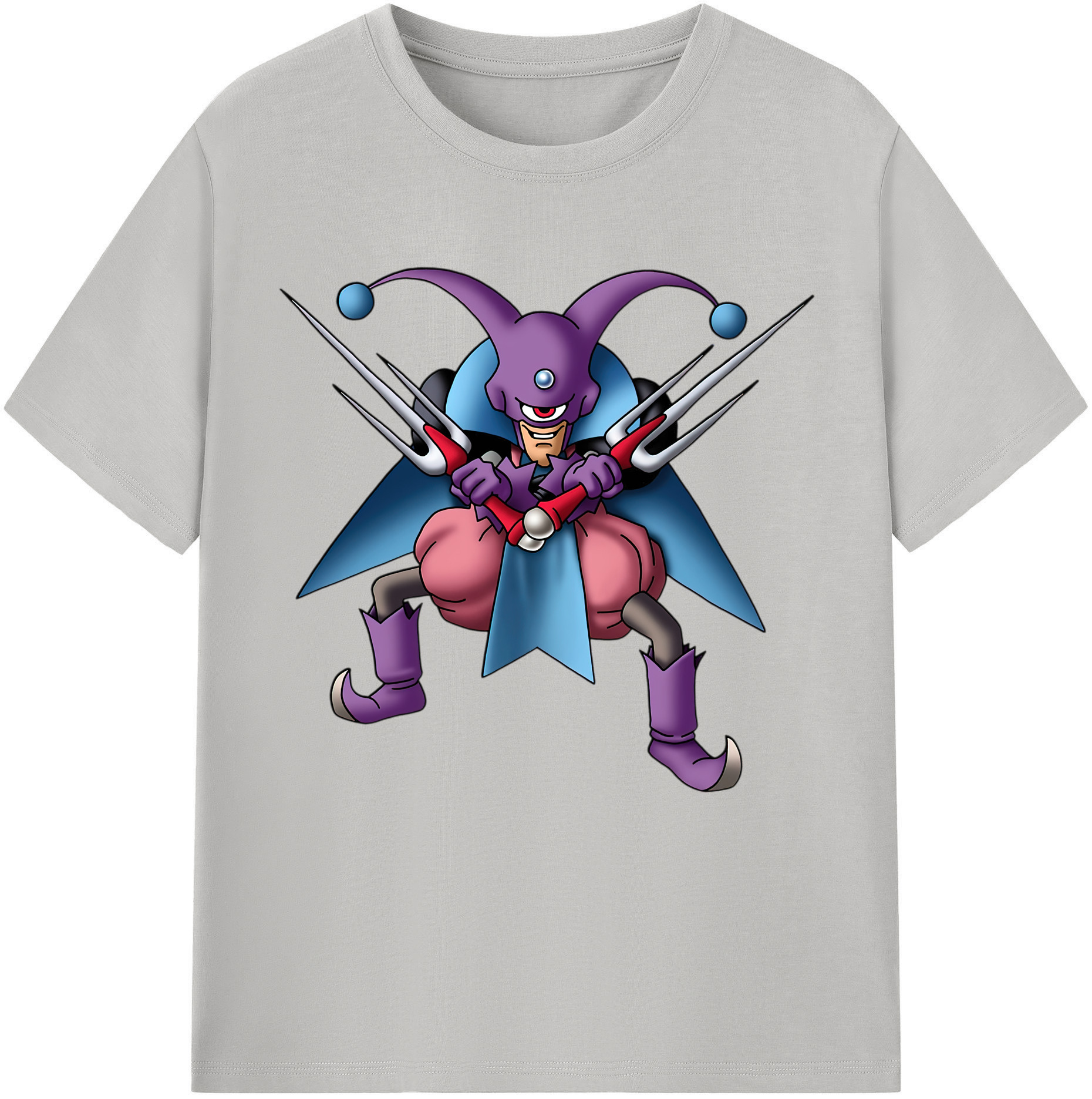 （画像用） ドラゴンクエスト Doragon Kuesuto Dragon Quest レディースカジュアルプリントTシャツ（綿100％）