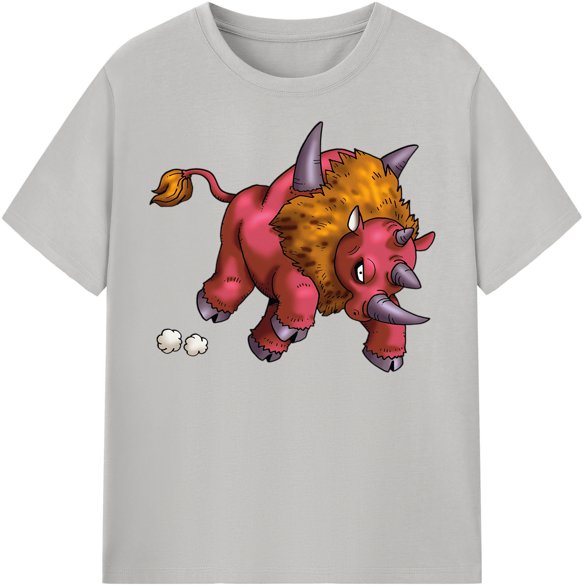 （画像用） ドラゴンクエスト Doragon Kuesuto Dragon Quest レディースカジュアルプリントTシャツ（綿100％）