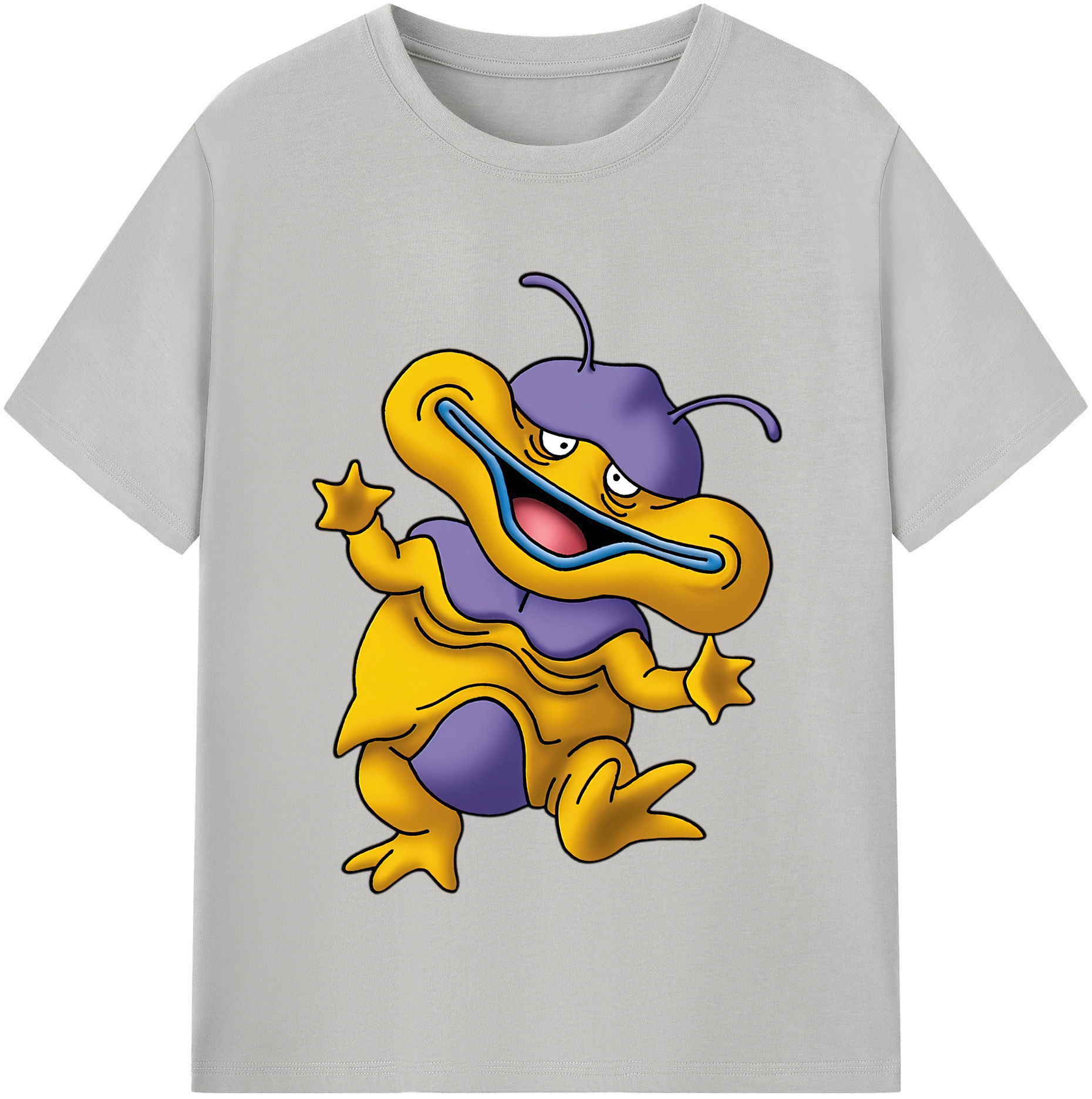 （画像用） ドラゴンクエスト Doragon Kuesuto Dragon Quest レディースカジュアルプリントTシャツ（綿100％）