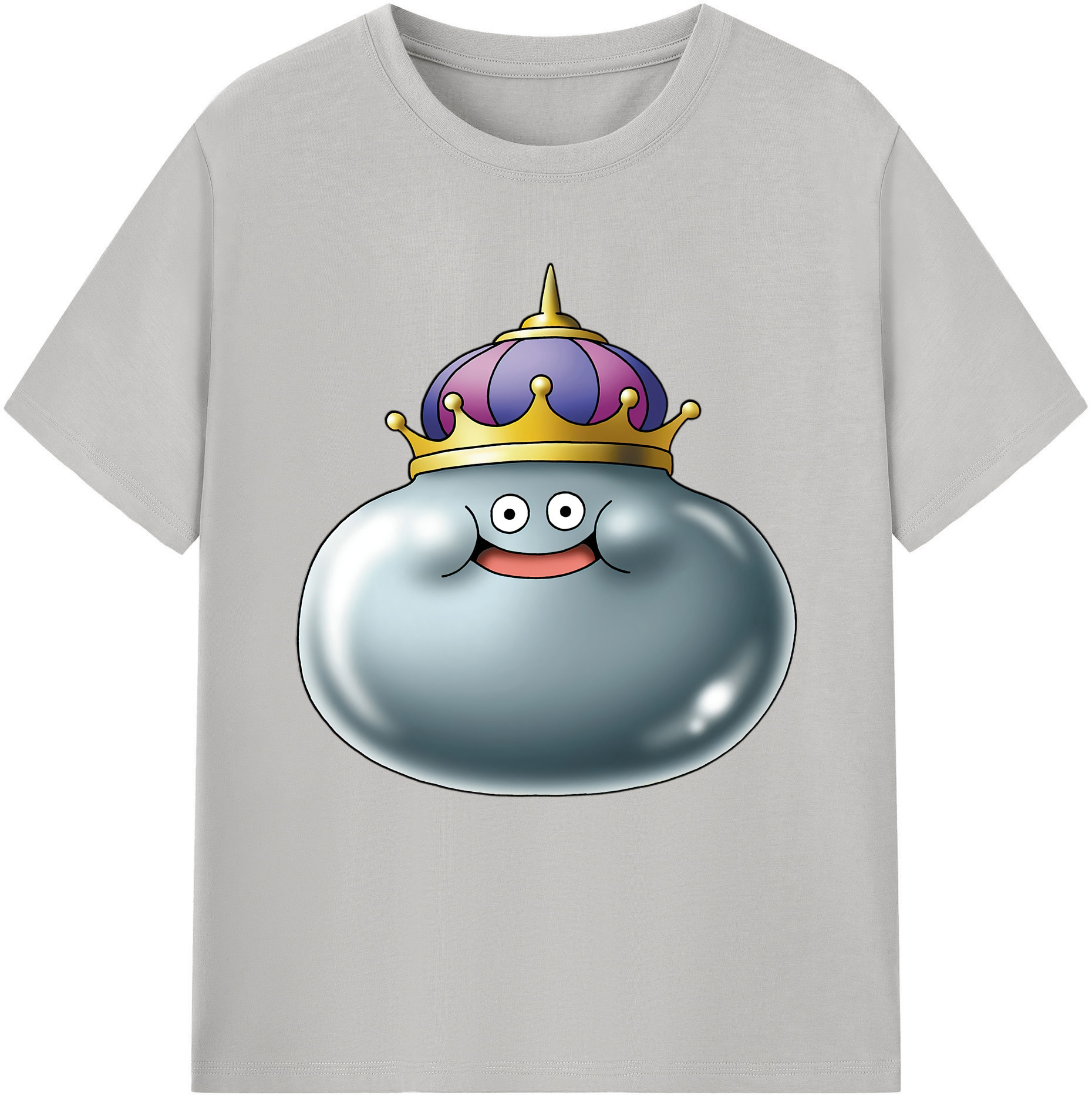 （画像用） ドラゴンクエスト Doragon Kuesuto Dragon Quest レディースカジュアルプリントTシャツ（綿100％）