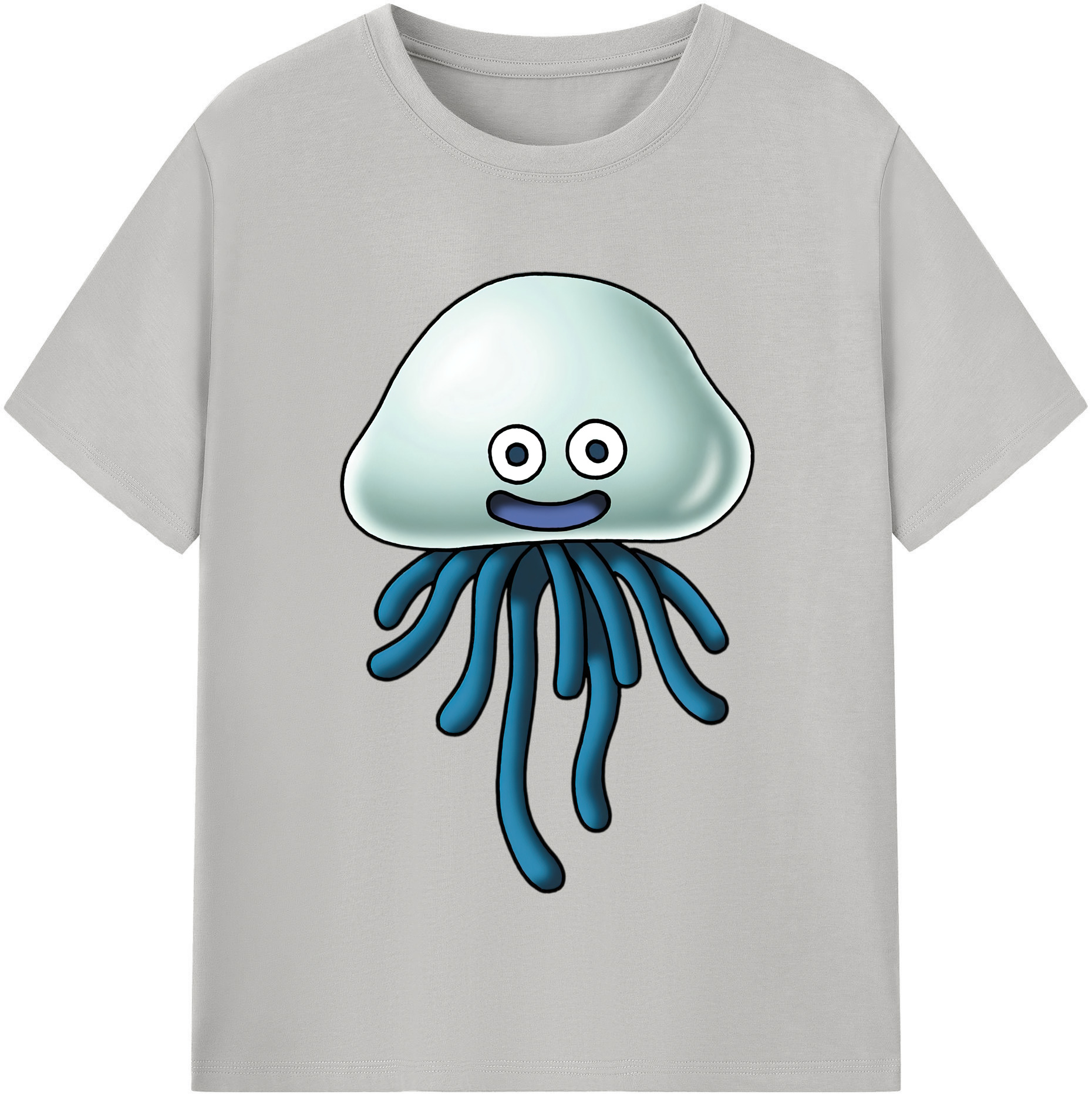 （画像用） ドラゴンクエスト Doragon Kuesuto Dragon Quest レディースカジュアルプリントTシャツ（綿100％）