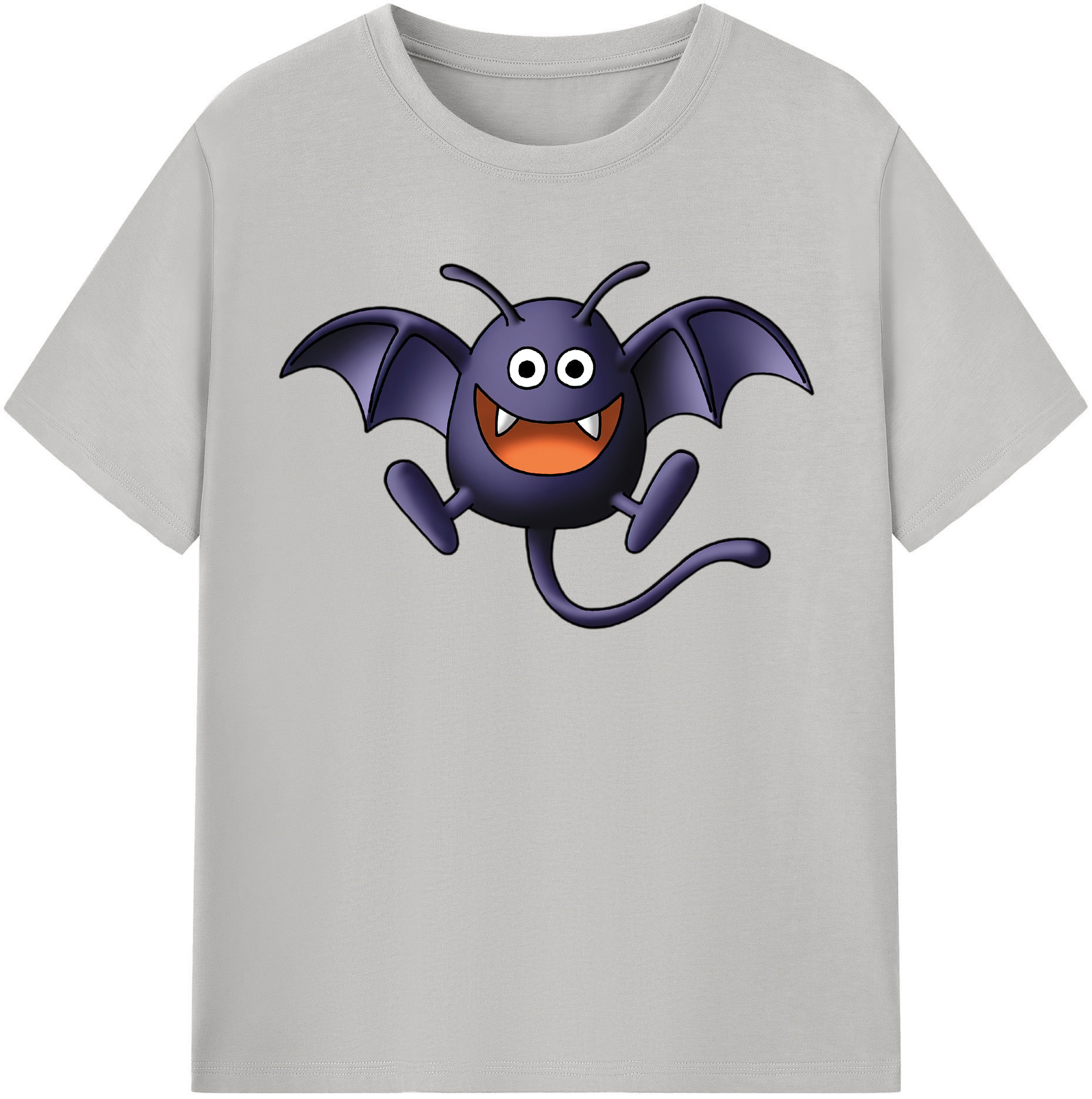 （画像用） ドラゴンクエスト Doragon Kuesuto Dragon Quest レディースカジュアルプリントTシャツ（綿100％）