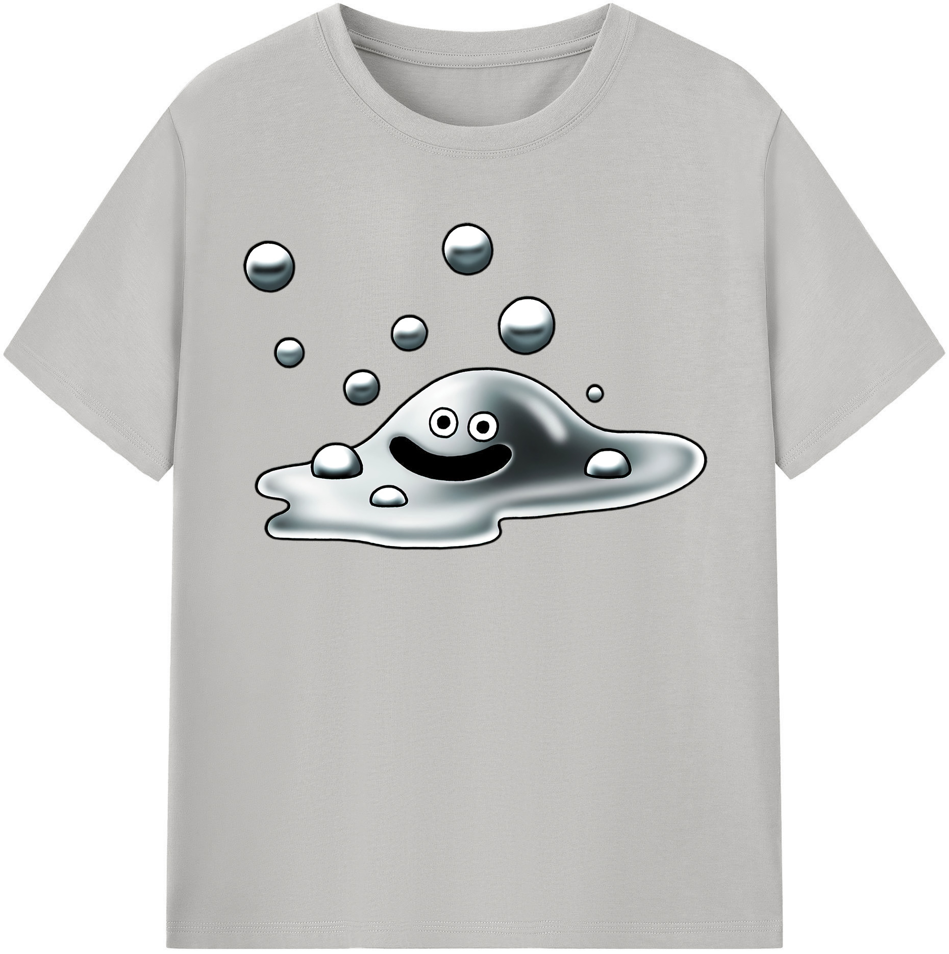 （画像用） ドラゴンクエスト Doragon Kuesuto Dragon Quest レディースカジュアルプリントTシャツ（綿100％）