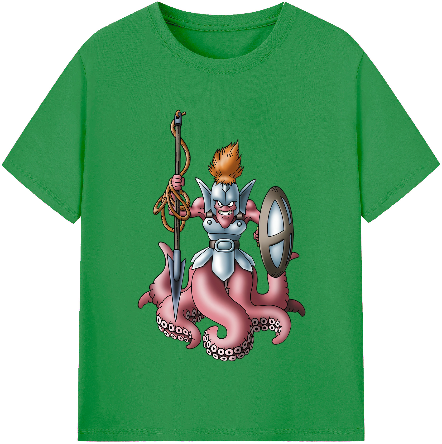 （画像用） ドラゴンクエスト Doragon Kuesuto Dragon Quest レディースカジュアルプリントTシャツ（綿100％）