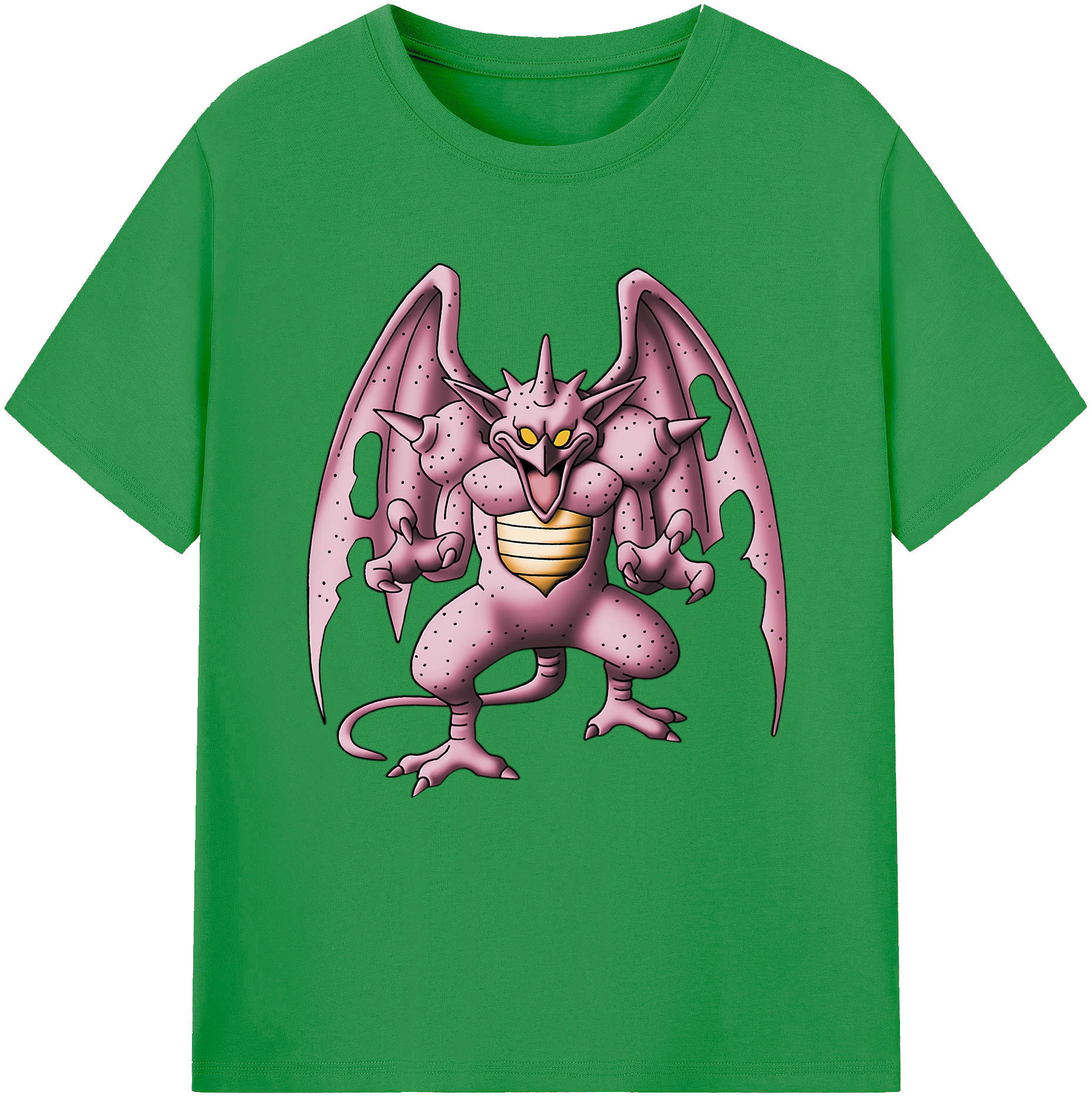 （画像用） ドラゴンクエスト Doragon Kuesuto Dragon Quest レディースカジュアルプリントTシャツ（綿100％）