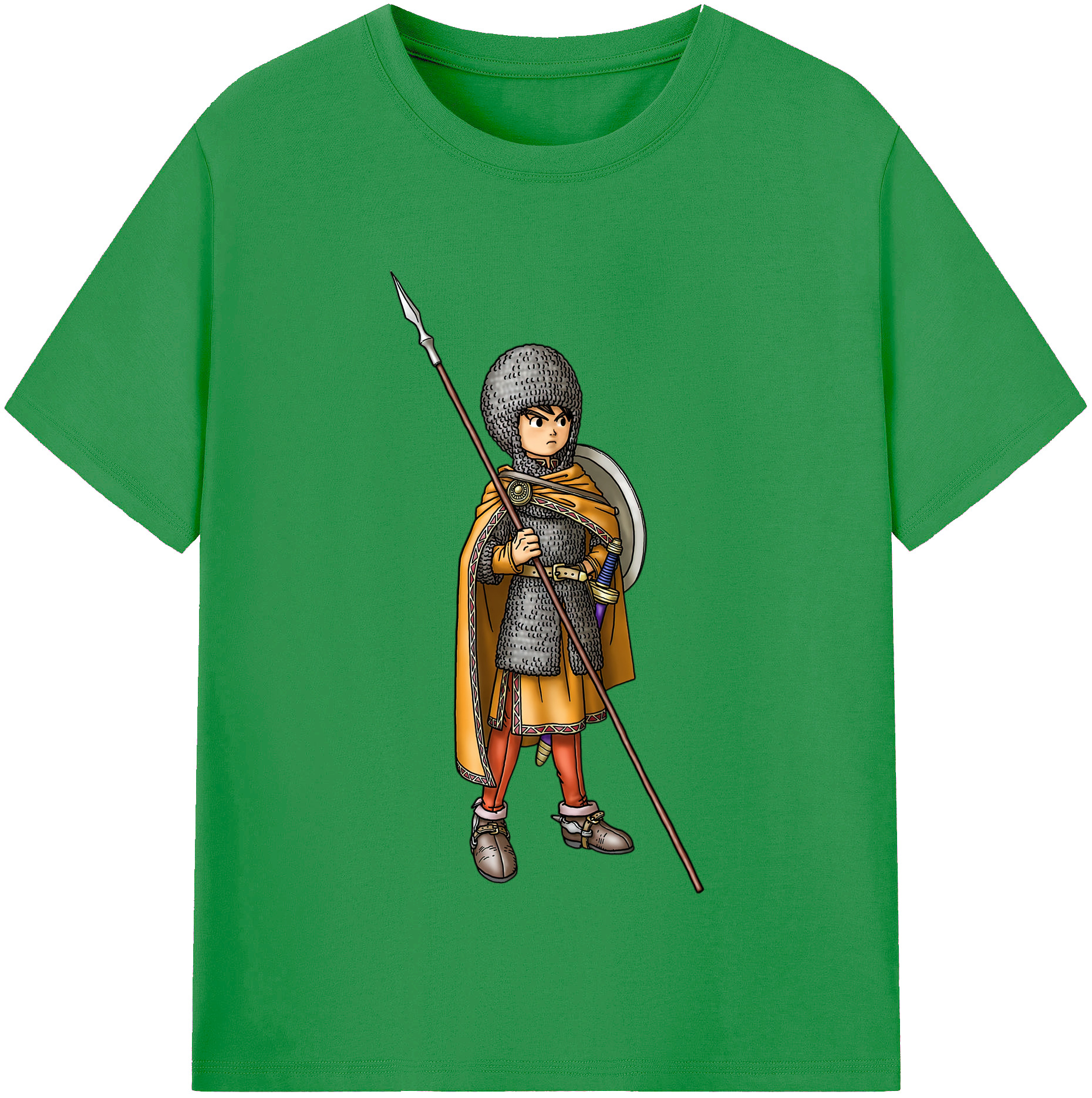 （画像用） ドラゴンクエスト Doragon Kuesuto Dragon Quest レディースカジュアルプリントTシャツ（綿100％）