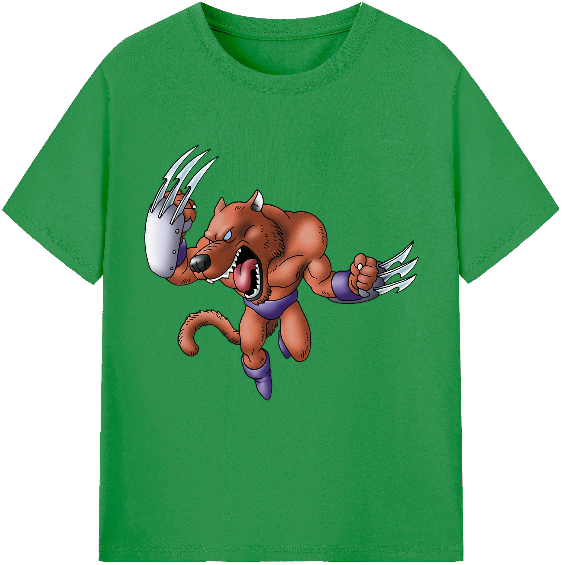 （画像用） ドラゴンクエスト Doragon Kuesuto Dragon Quest レディースカジュアルプリントTシャツ（綿100％）