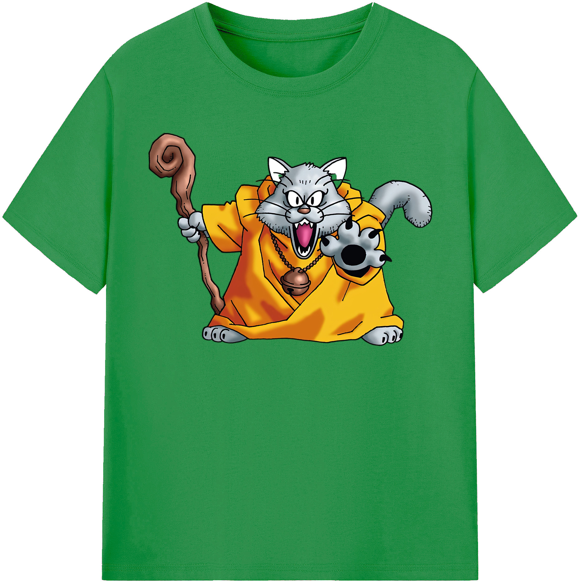 （画像用） ドラゴンクエスト Doragon Kuesuto Dragon Quest レディースカジュアルプリントTシャツ（綿100％）