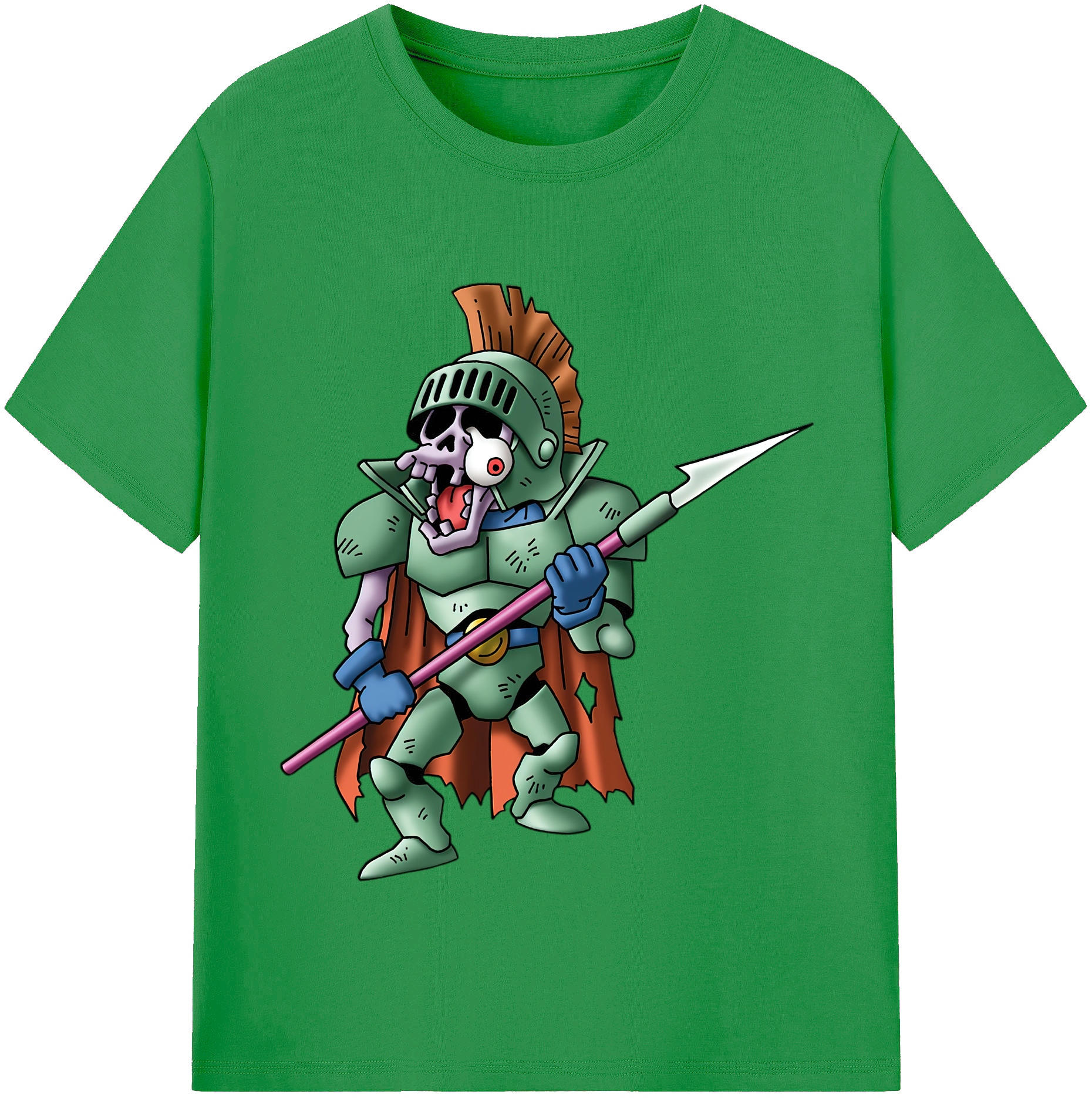 （画像用） ドラゴンクエスト Doragon Kuesuto Dragon Quest レディースカジュアルプリントTシャツ（綿100％）