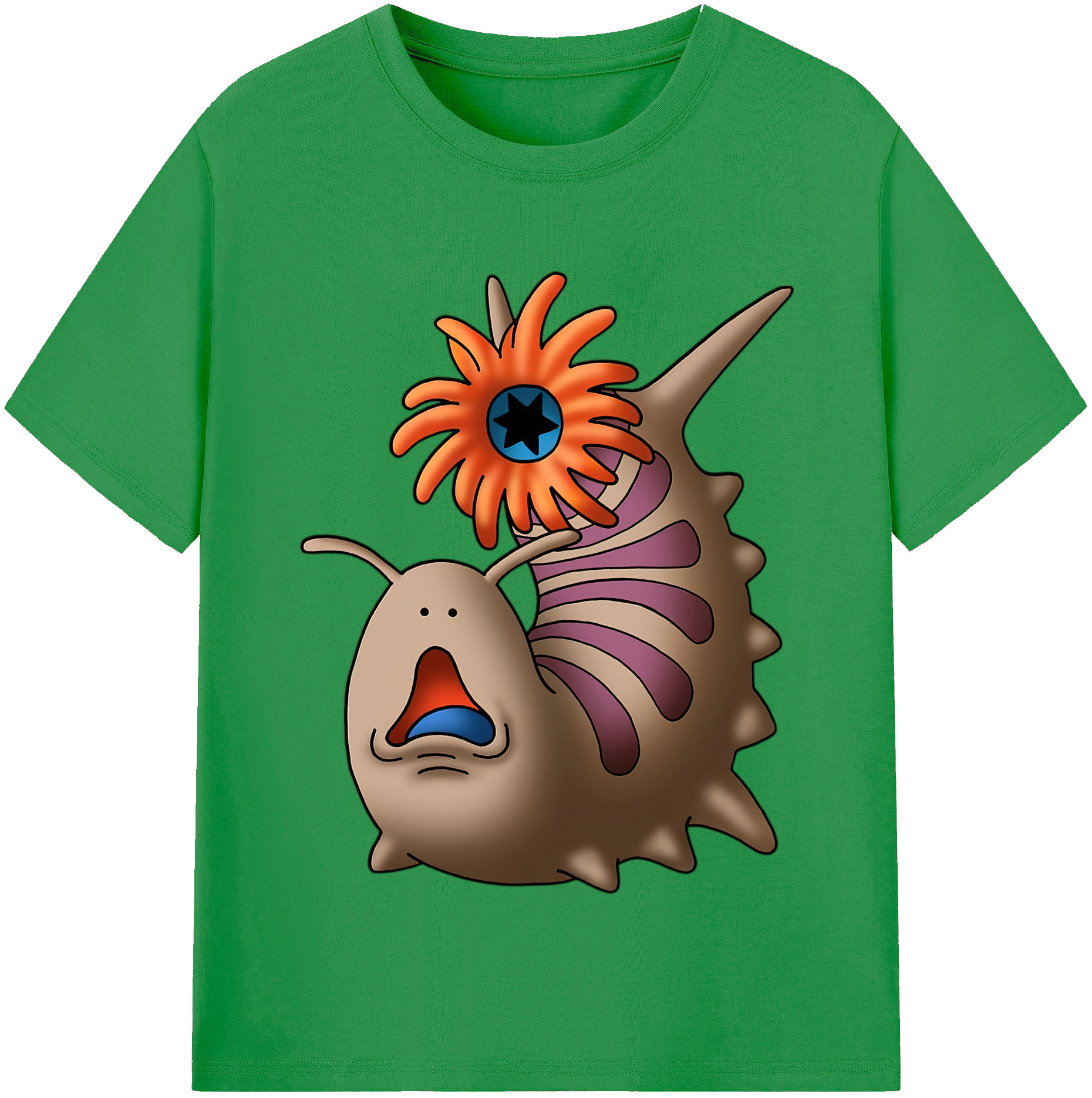 （画像用） ドラゴンクエスト Doragon Kuesuto Dragon Quest レディースカジュアルプリントTシャツ（綿100％）