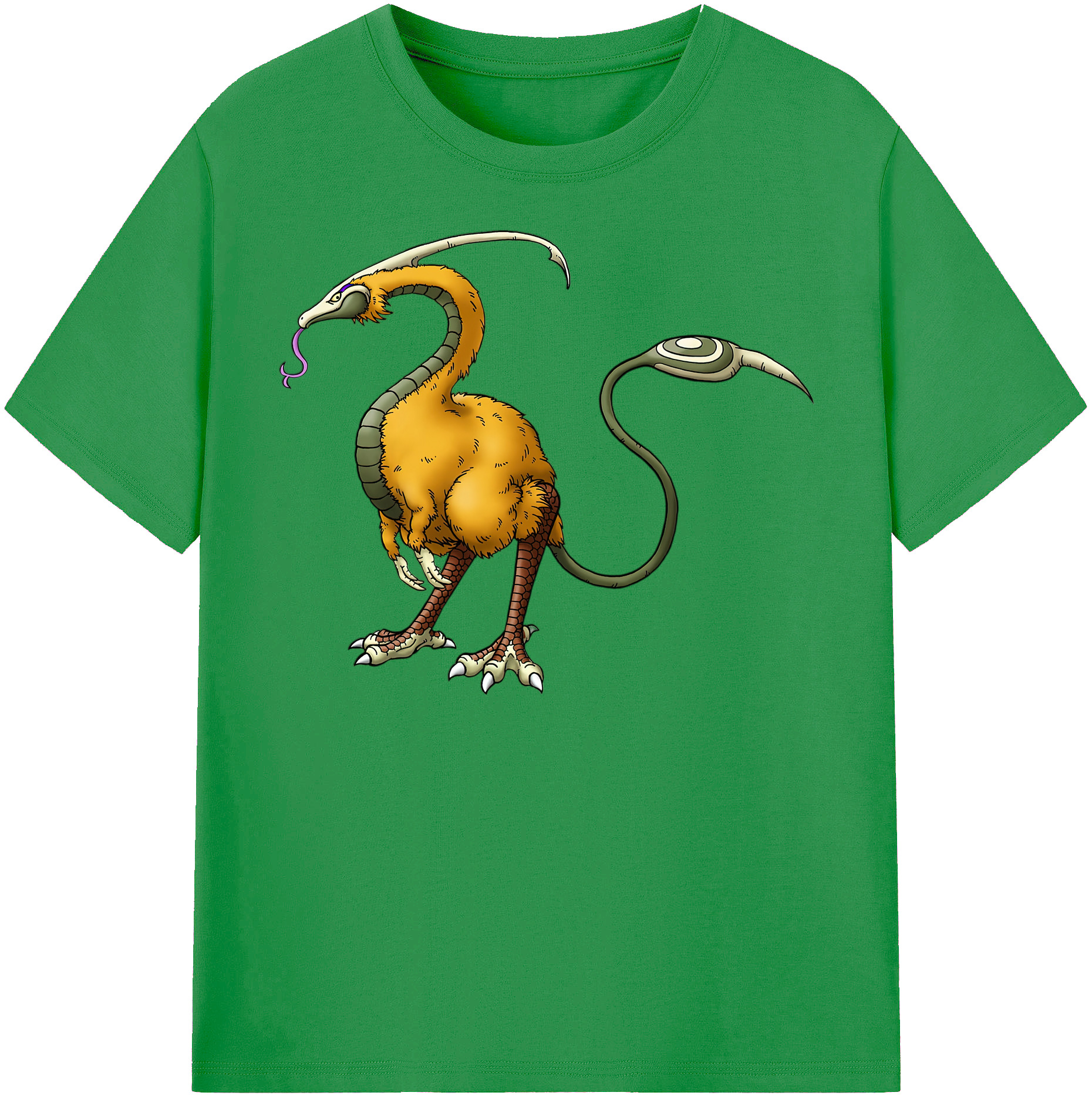 （画像用） ドラゴンクエスト Doragon Kuesuto Dragon Quest レディースカジュアルプリントTシャツ（綿100％）