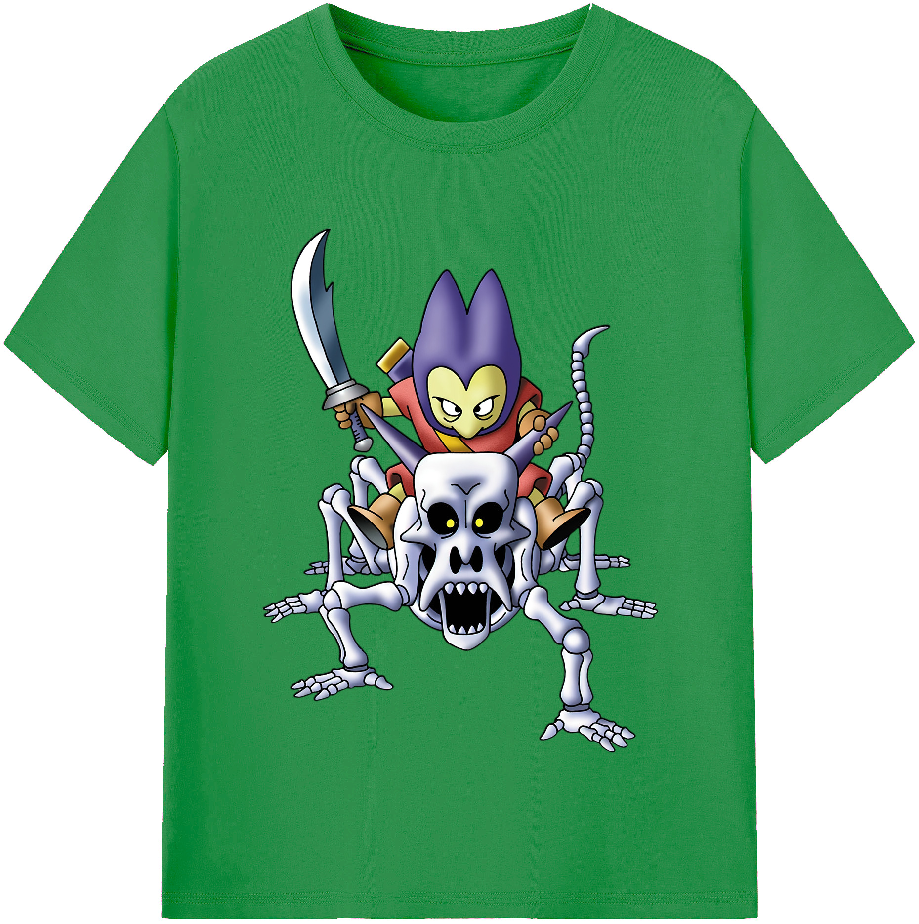 （画像用） ドラゴンクエスト Doragon Kuesuto Dragon Quest レディースカジュアルプリントTシャツ（綿100％）