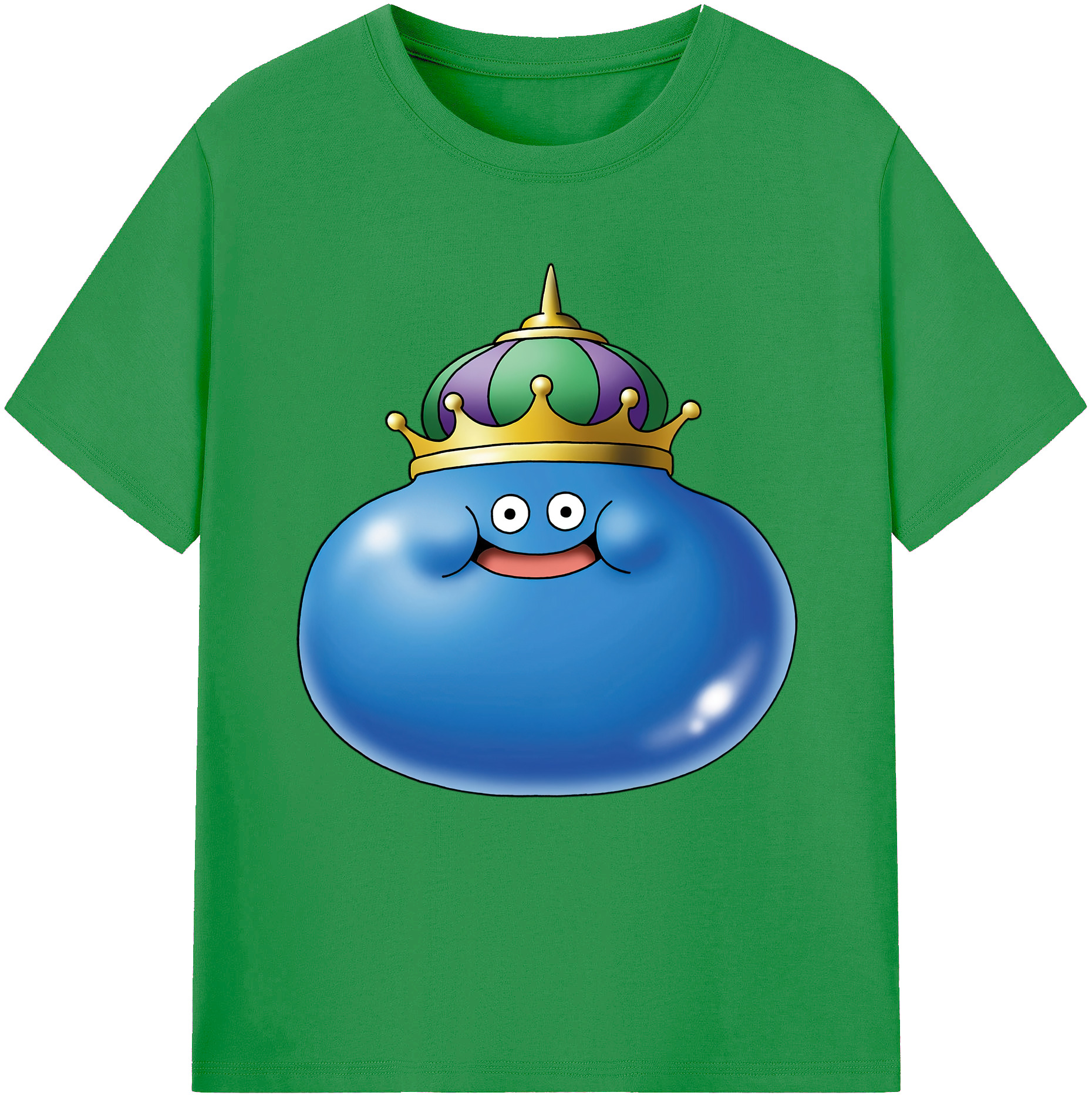 （画像用） ドラゴンクエスト Doragon Kuesuto Dragon Quest レディースカジュアルプリントTシャツ（綿100％）