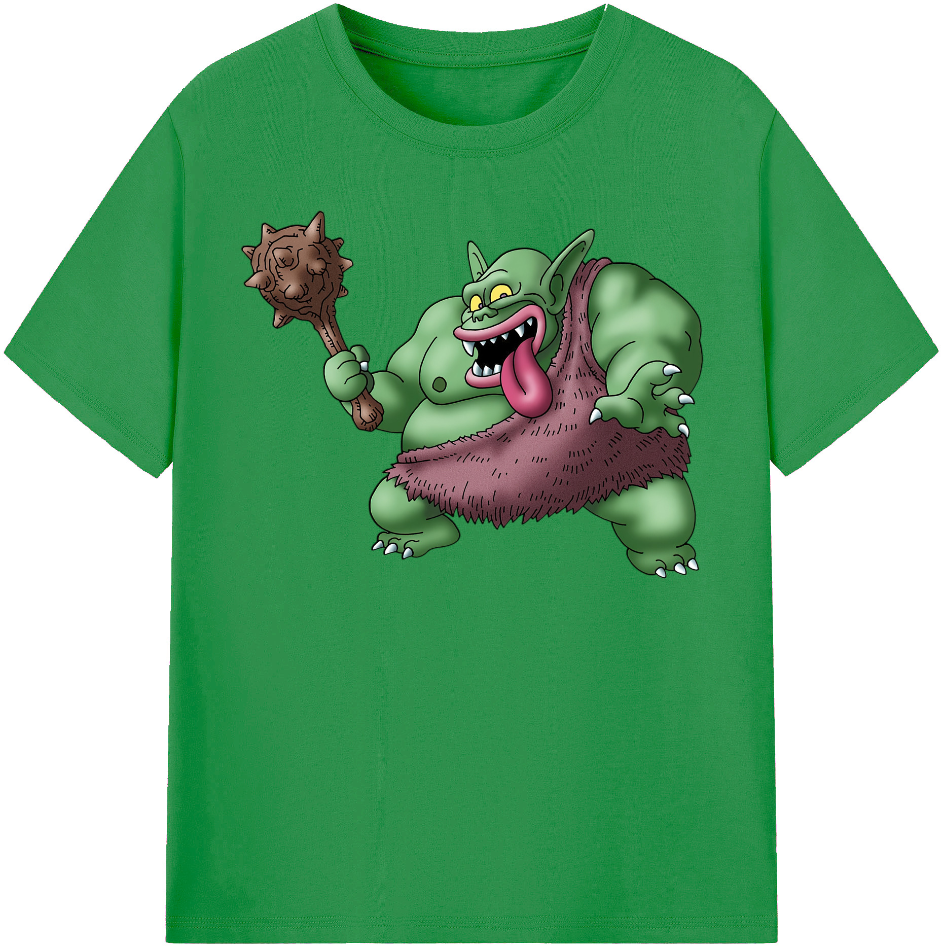 （画像用） ドラゴンクエスト Doragon Kuesuto Dragon Quest レディースカジュアルプリントTシャツ（綿100％）