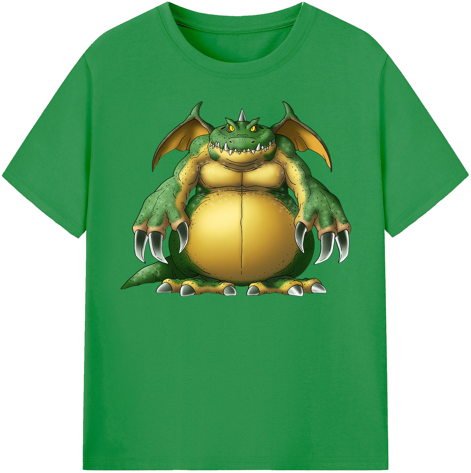 （画像用） ドラゴンクエスト Doragon Kuesuto Dragon Quest レディースカジュアルプリントTシャツ（綿100％）