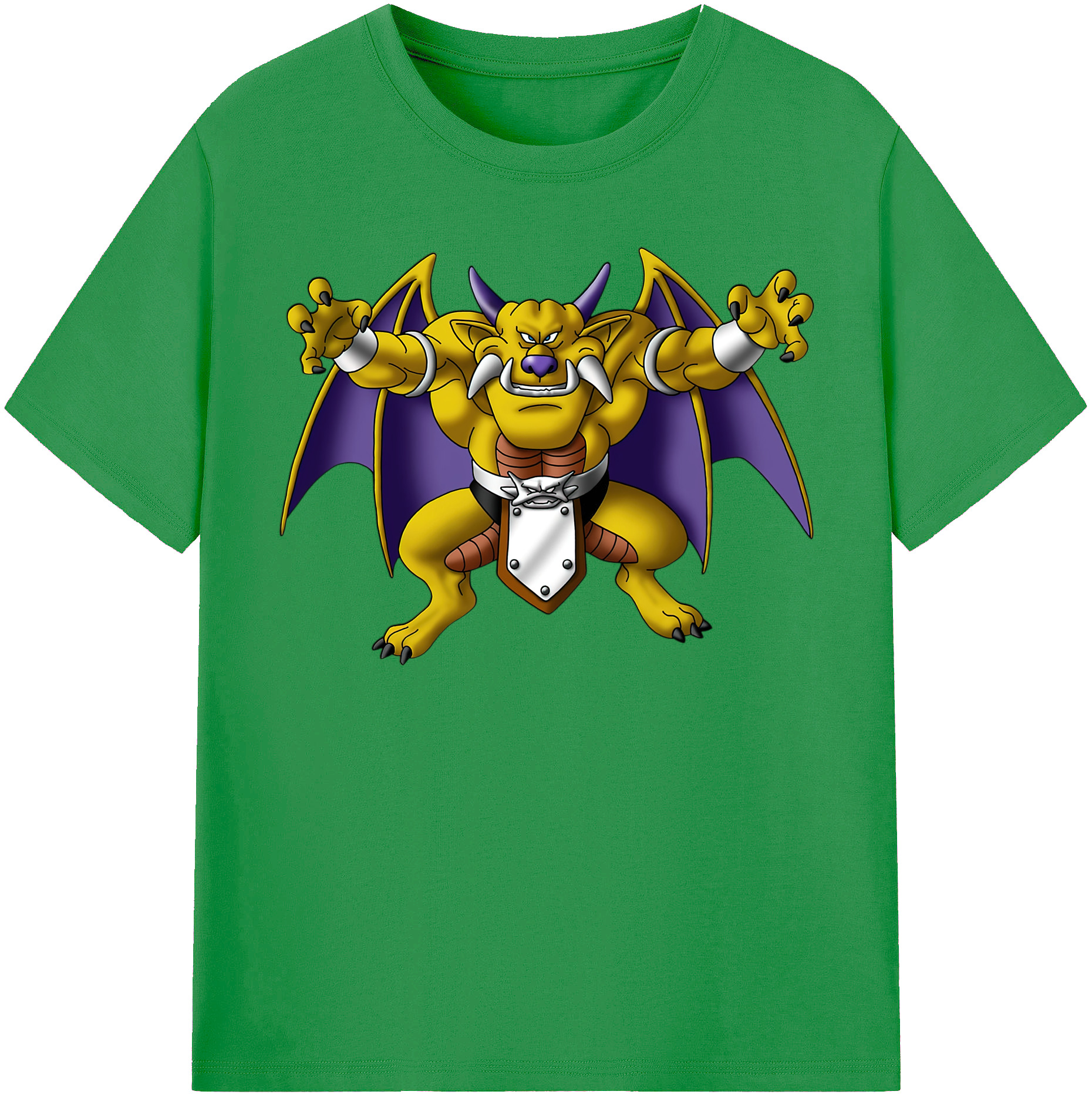 （画像用） ドラゴンクエスト Doragon Kuesuto Dragon Quest レディースカジュアルプリントTシャツ（綿100％）
