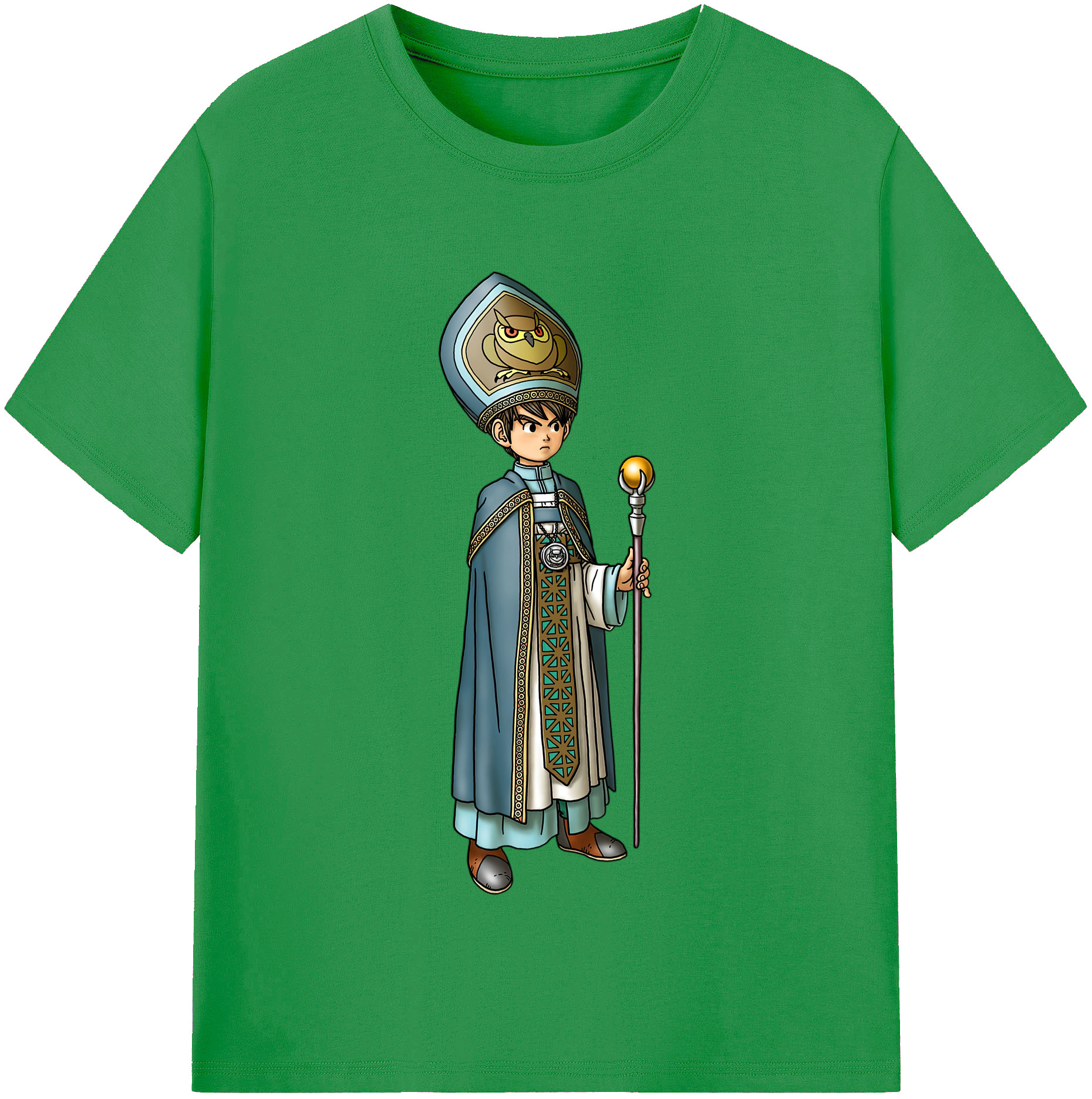 （画像用） ドラゴンクエスト Doragon Kuesuto Dragon Quest レディースカジュアルプリントTシャツ（綿100％）