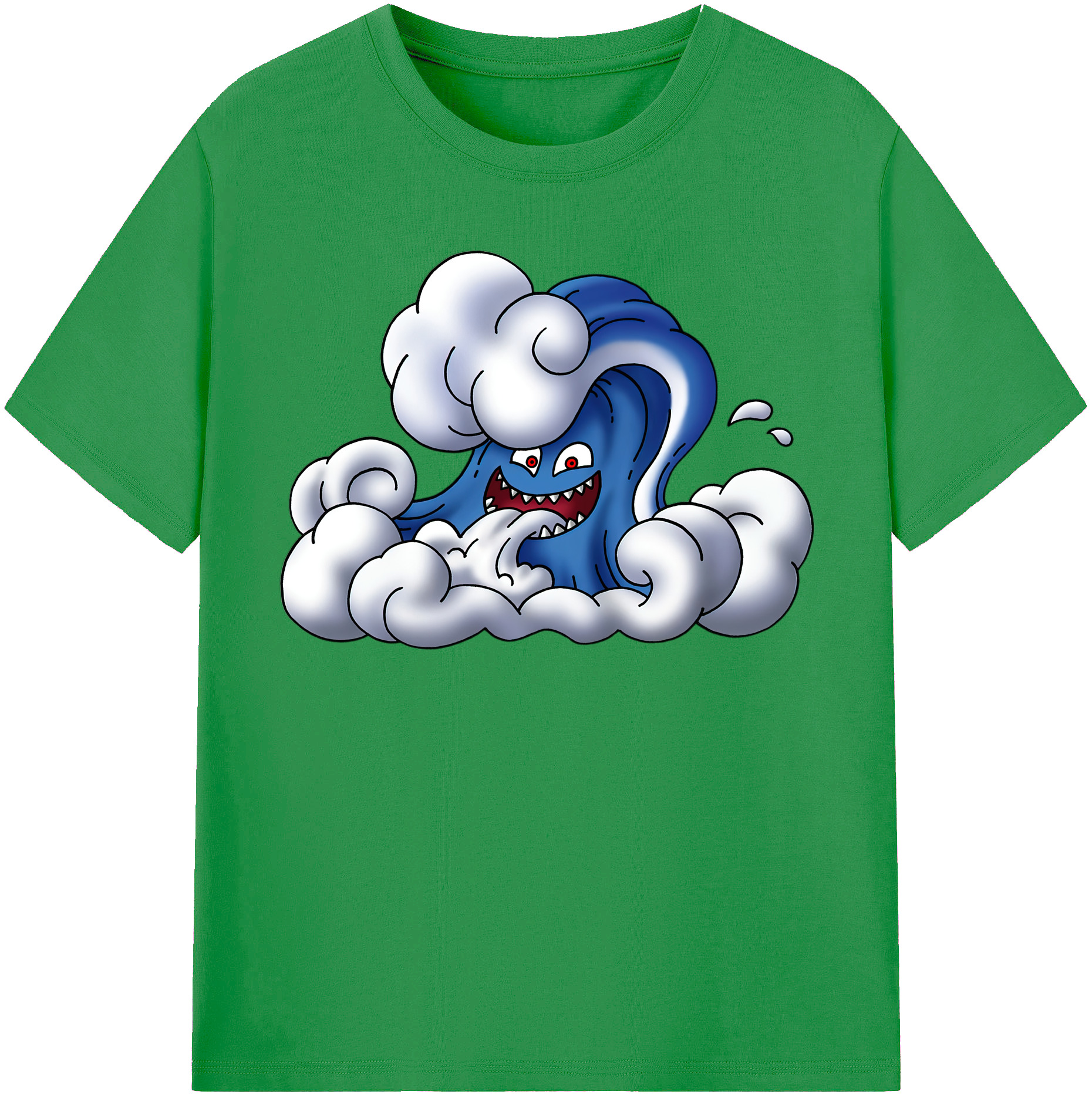 （画像用） ドラゴンクエスト Doragon Kuesuto Dragon Quest レディースカジュアルプリントTシャツ（綿100％）