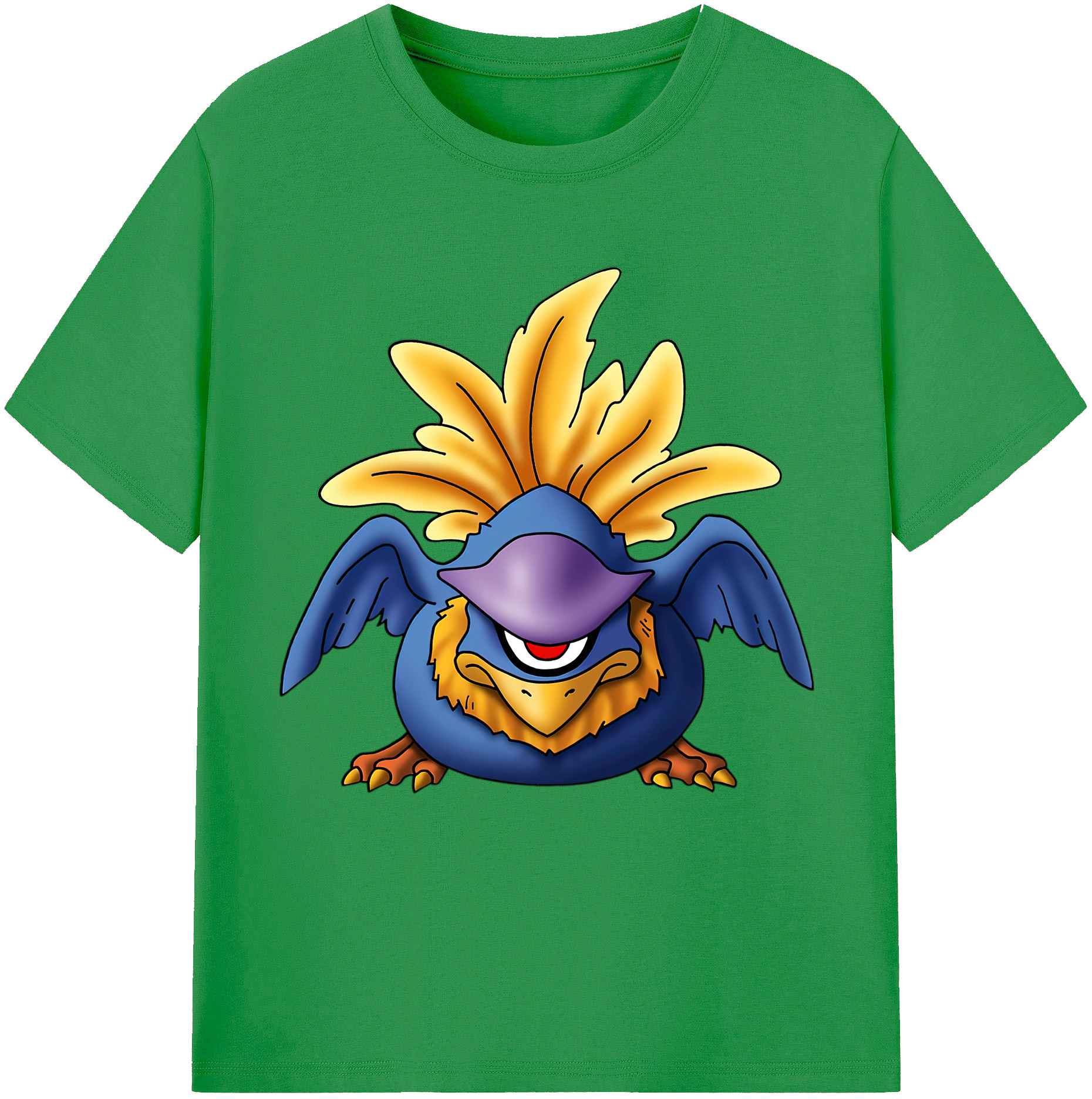 （画像用） ドラゴンクエスト Doragon Kuesuto Dragon Quest レディースカジュアルプリントTシャツ（綿100％）