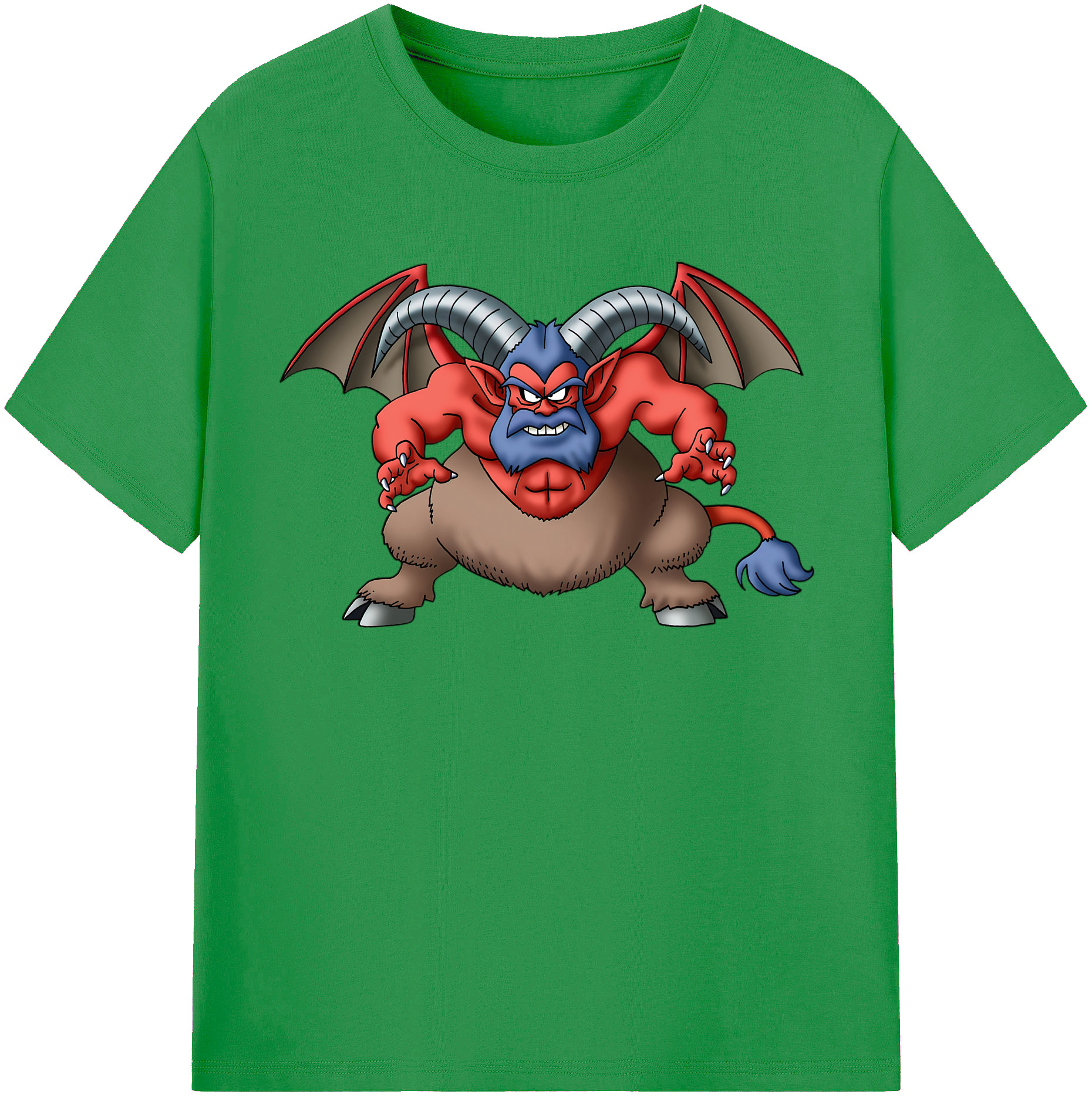 （画像用） ドラゴンクエスト Doragon Kuesuto Dragon Quest レディースカジュアルプリントTシャツ（綿100％）