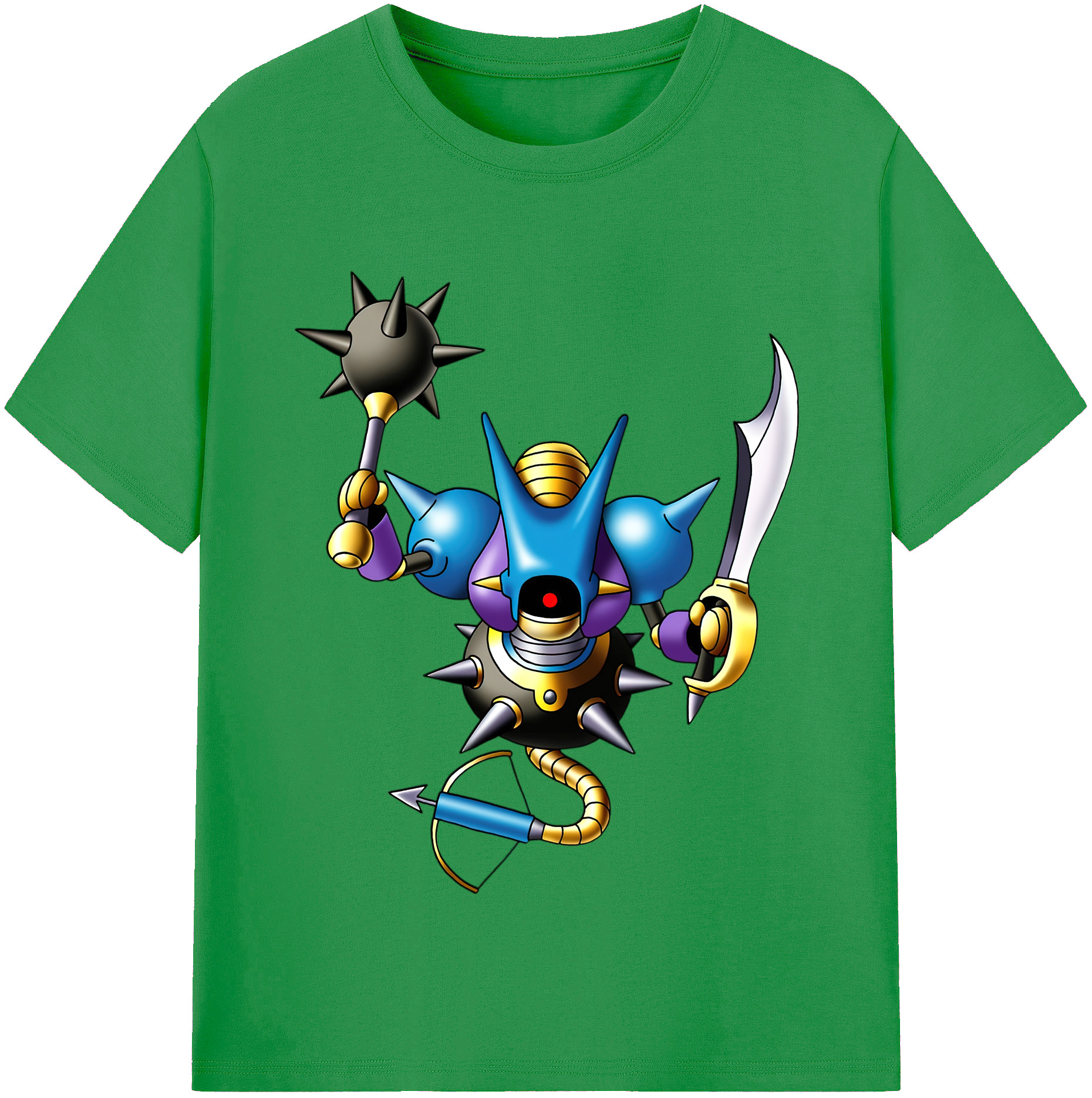 （画像用） ドラゴンクエスト Doragon Kuesuto Dragon Quest レディースカジュアルプリントTシャツ（綿100％）